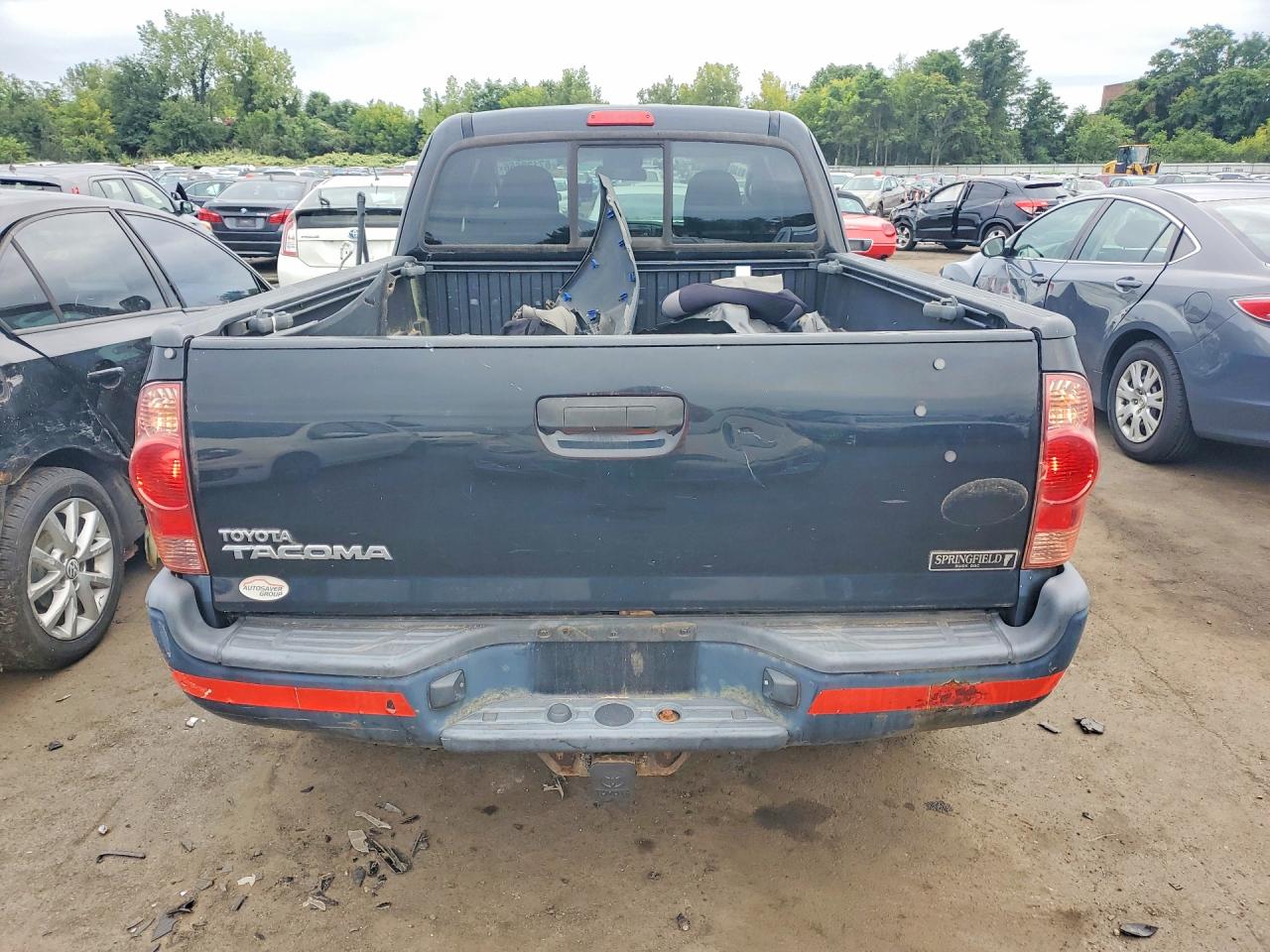 2015 Toyota Tacoma Base Black vin: 5TFUX4EN9FX033748