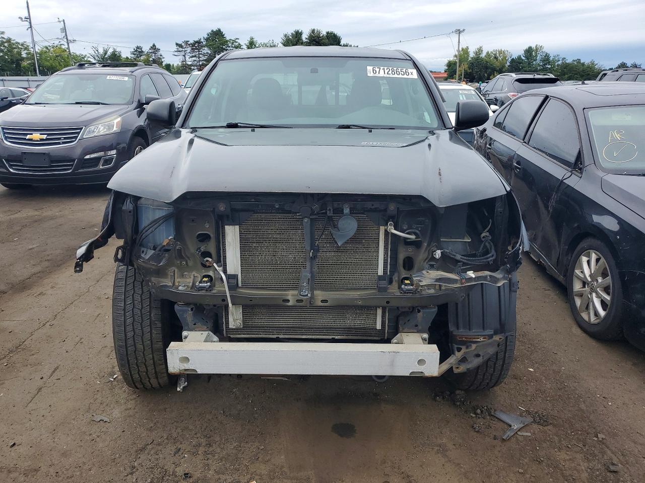 2015 Toyota Tacoma Base Black vin: 5TFUX4EN9FX033748
