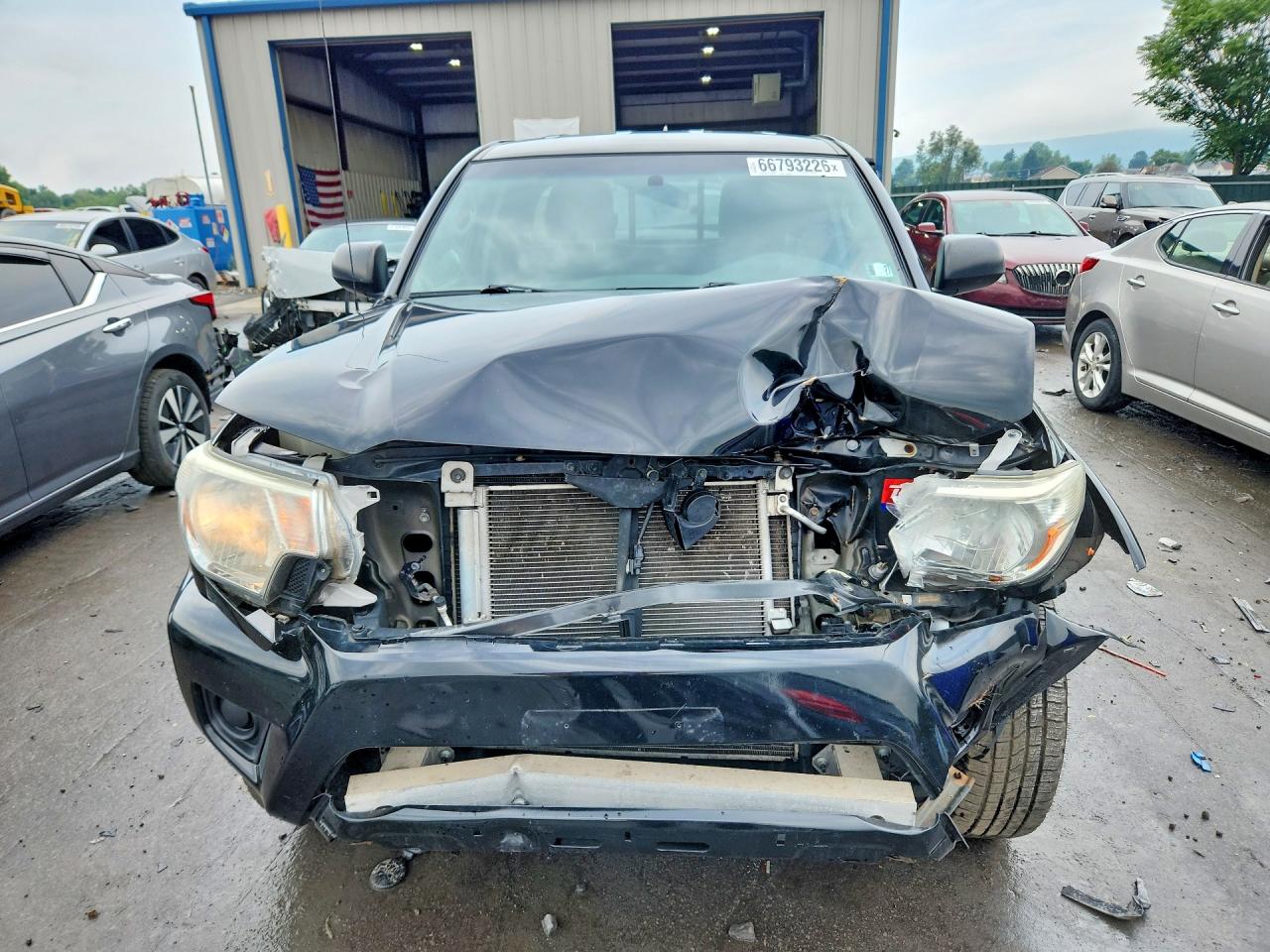 2015 Toyota Tacoma Base Black vin: 5TFUX4EN9FX033927