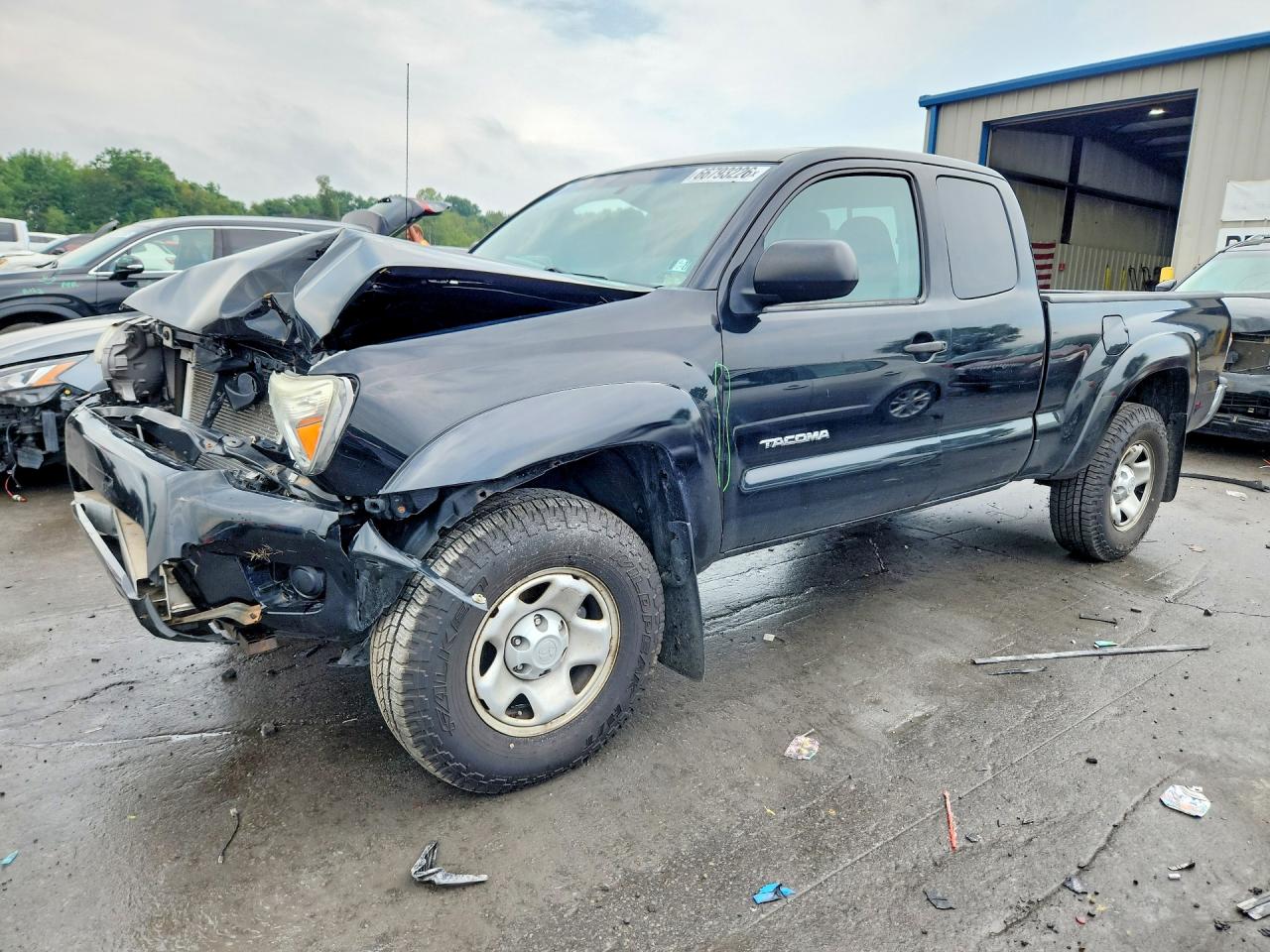 2015 Toyota Tacoma Base Black vin: 5TFUX4EN9FX033927