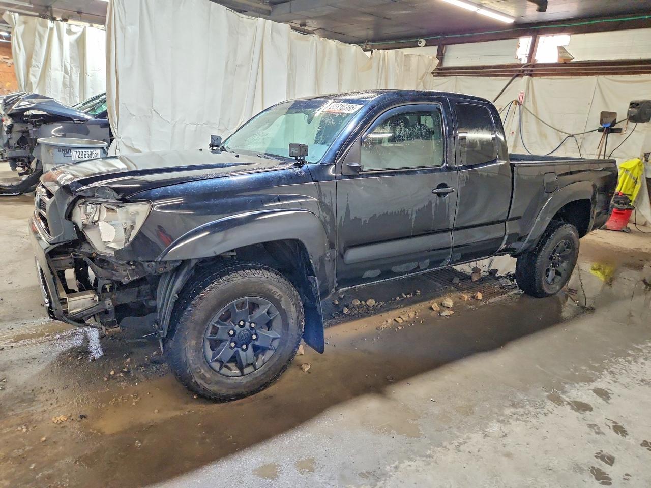 2015 Toyota Tacoma Base Black vin: 5TFUX4EN9FX035595