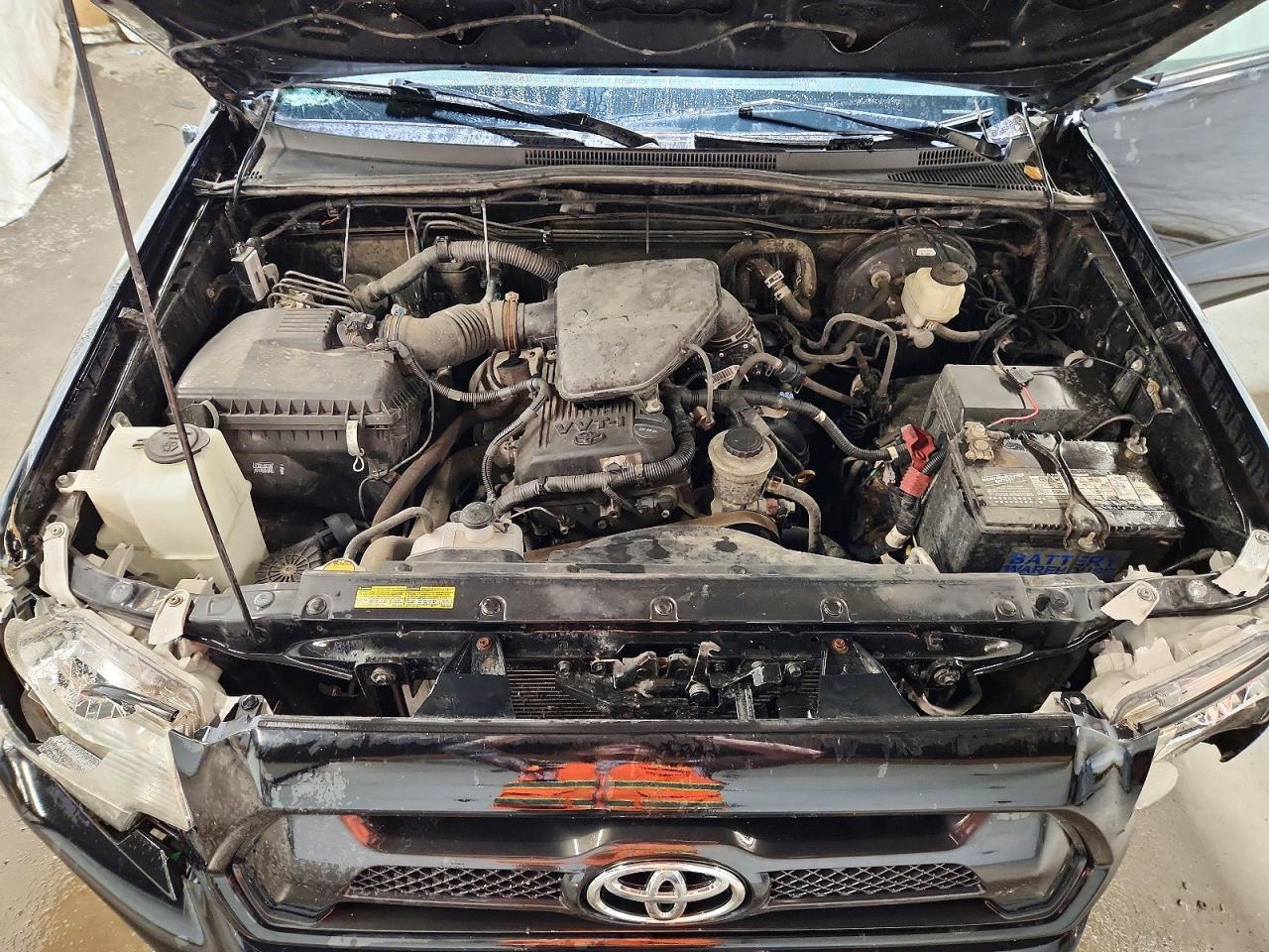 2015 Toyota Tacoma Base Black vin: 5TFUX4EN9FX035595