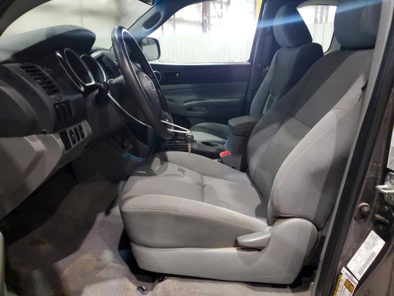 2011 Toyota Tacoma Access Cab Gray vin: 5TFUX4ENXBX003751