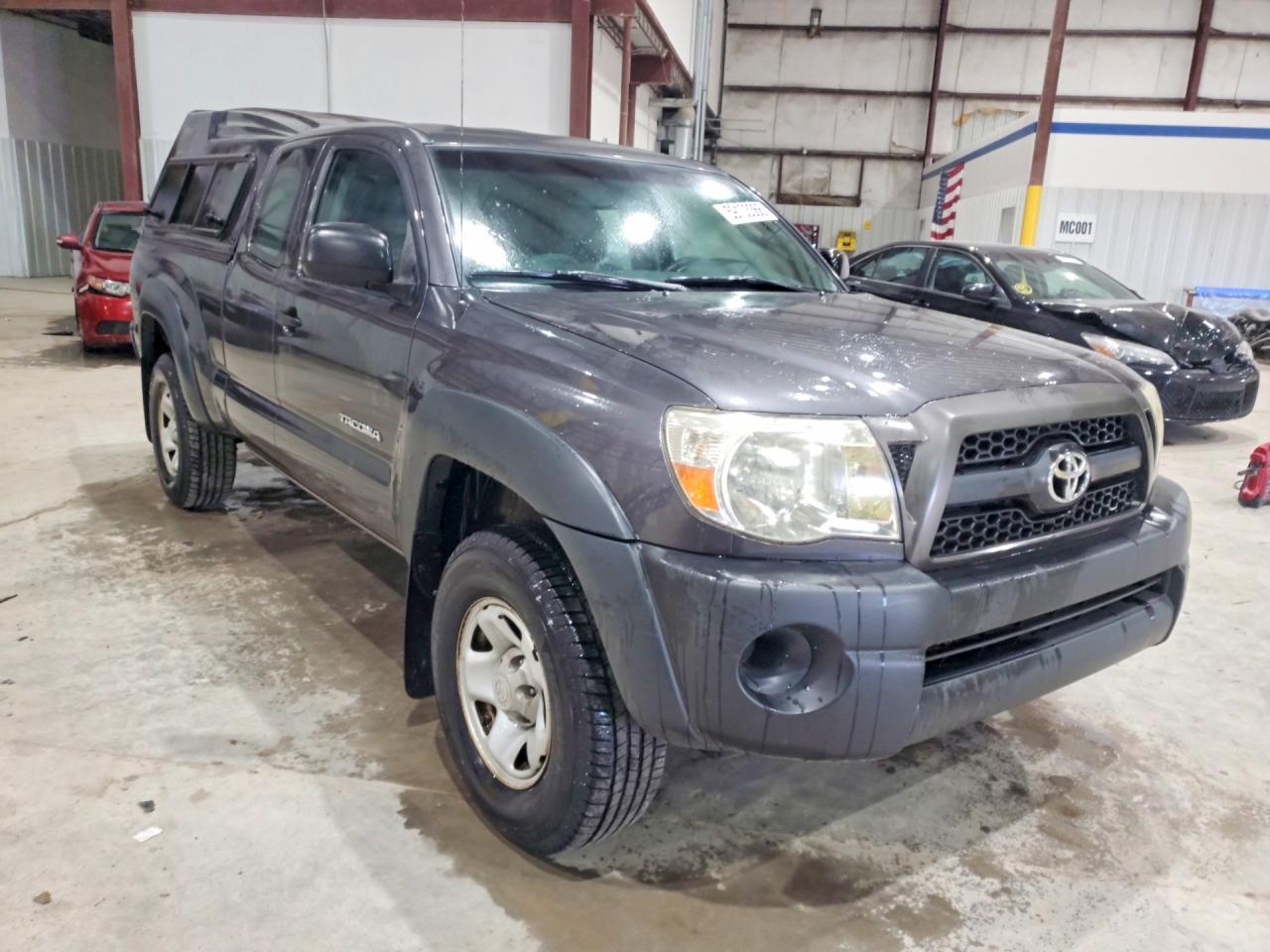 2011 Toyota Tacoma Access Cab Gray vin: 5TFUX4ENXBX003751