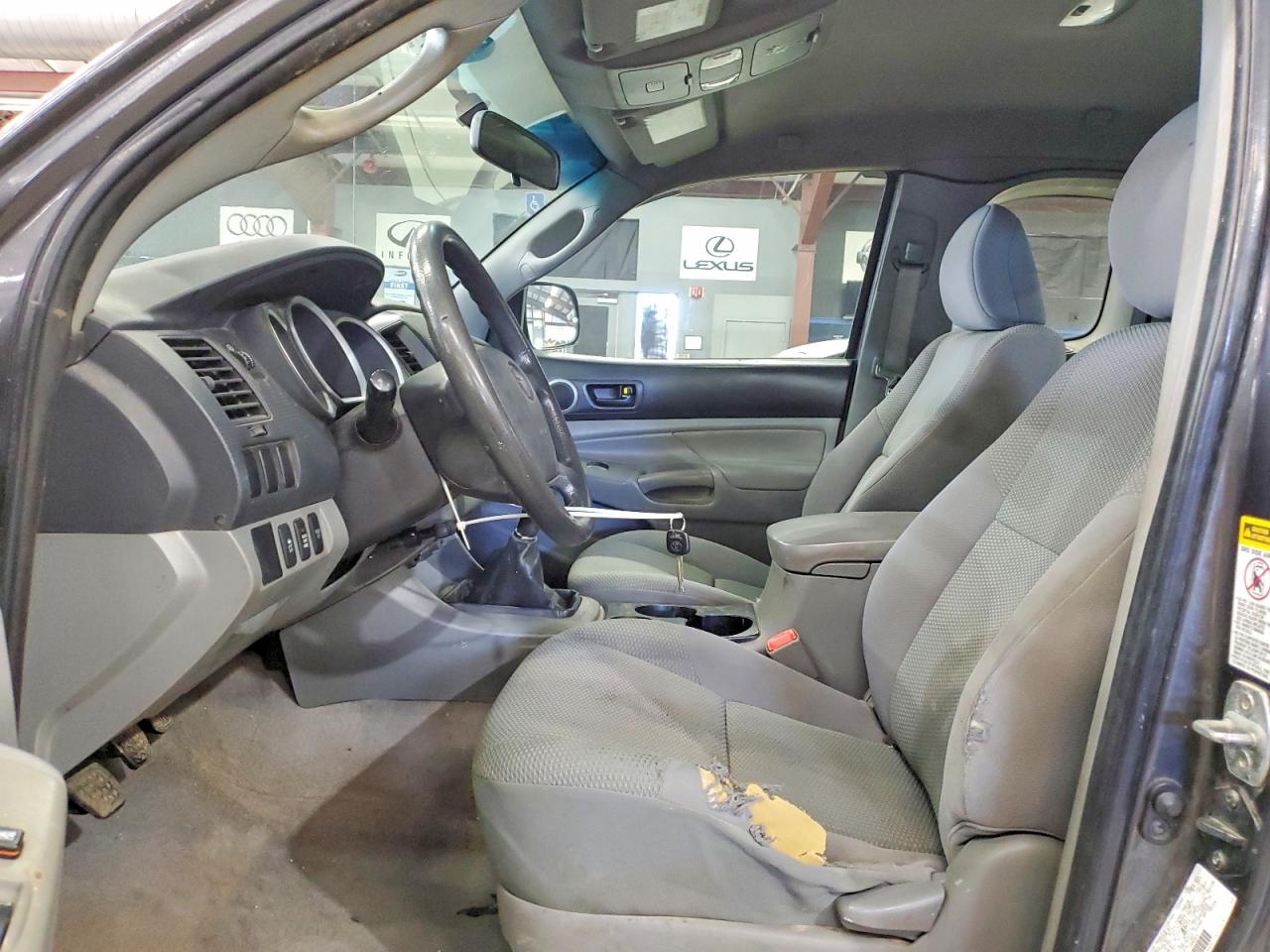 2011 Toyota Tacoma Access Cab Gray vin: 5TFUX4ENXBX006911