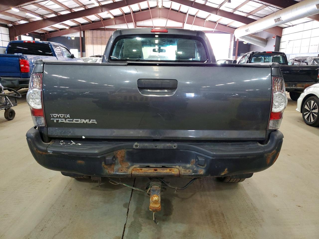 2011 Toyota Tacoma Access Cab Gray vin: 5TFUX4ENXBX006911