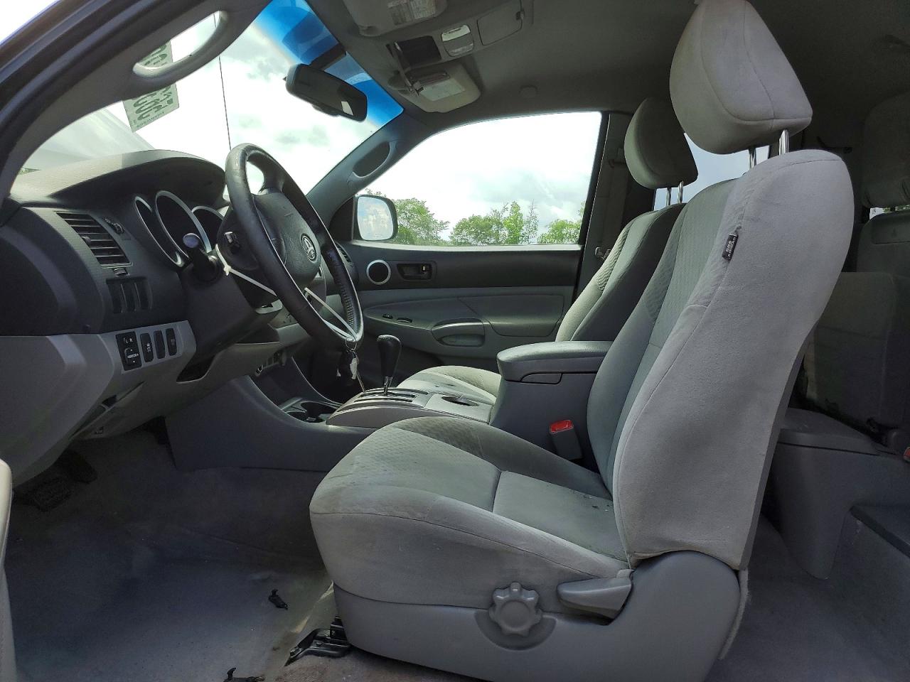 2011 Toyota Tacoma Access Cab Black vin: 5TFUX4ENXBX007797