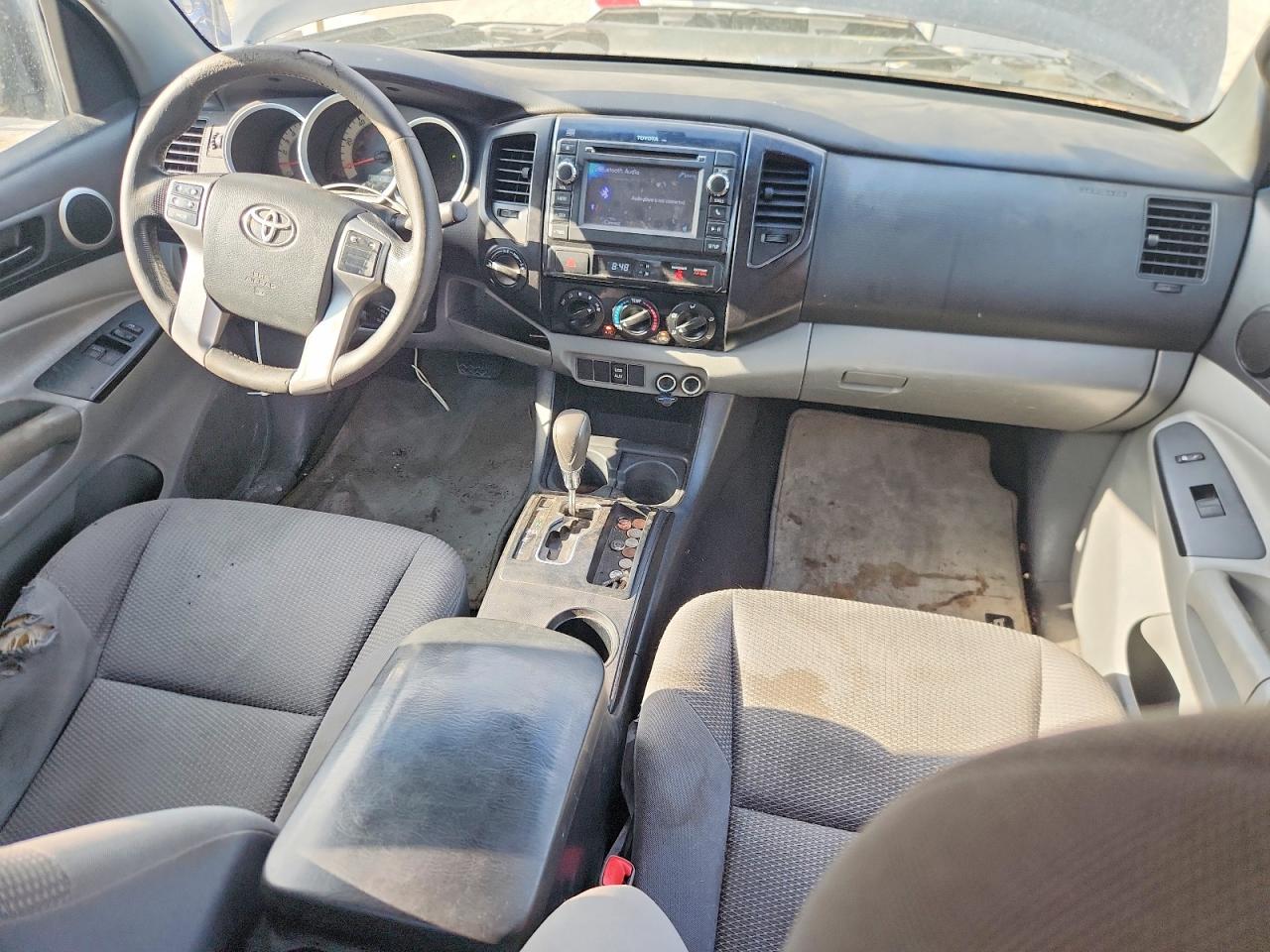 2013 Toyota Tacoma Access Cab Gray vin: 5TFUX4ENXDX018723