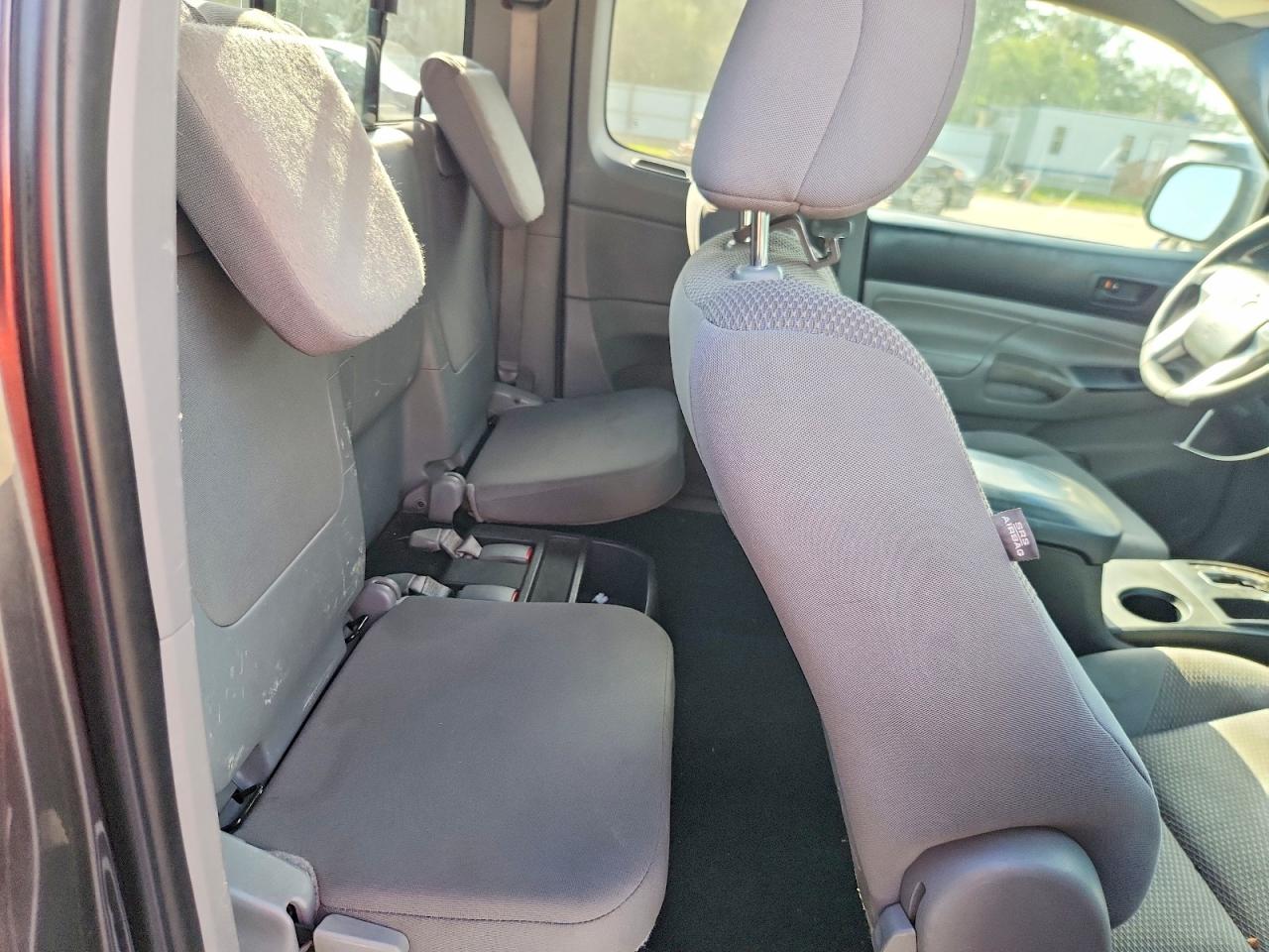 2013 Toyota Tacoma Access Cab Gray vin: 5TFUX4ENXDX018723