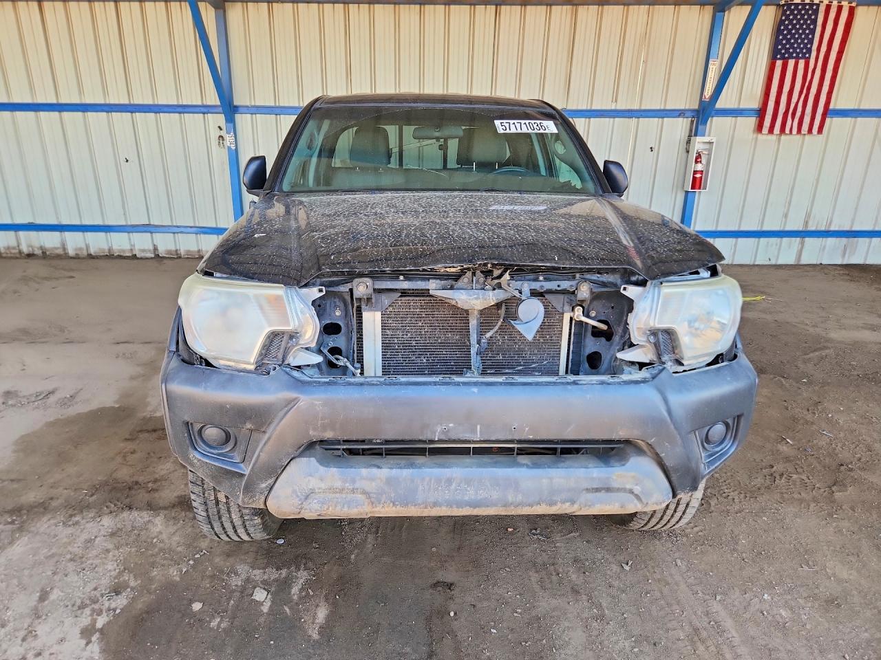 2013 Toyota Tacoma Access Cab Black vin: 5TFUX4ENXDX022822