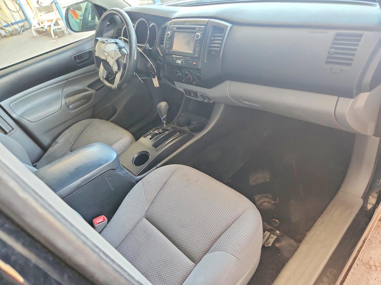 2013 Toyota Tacoma Access Cab Black vin: 5TFUX4ENXDX022822