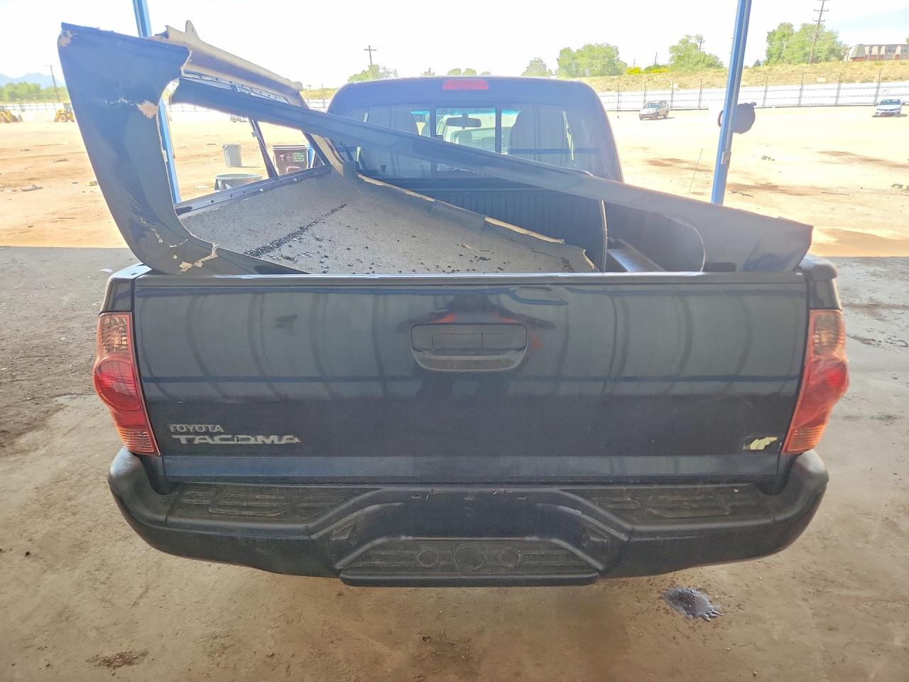 2013 Toyota Tacoma Access Cab Black vin: 5TFUX4ENXDX022822