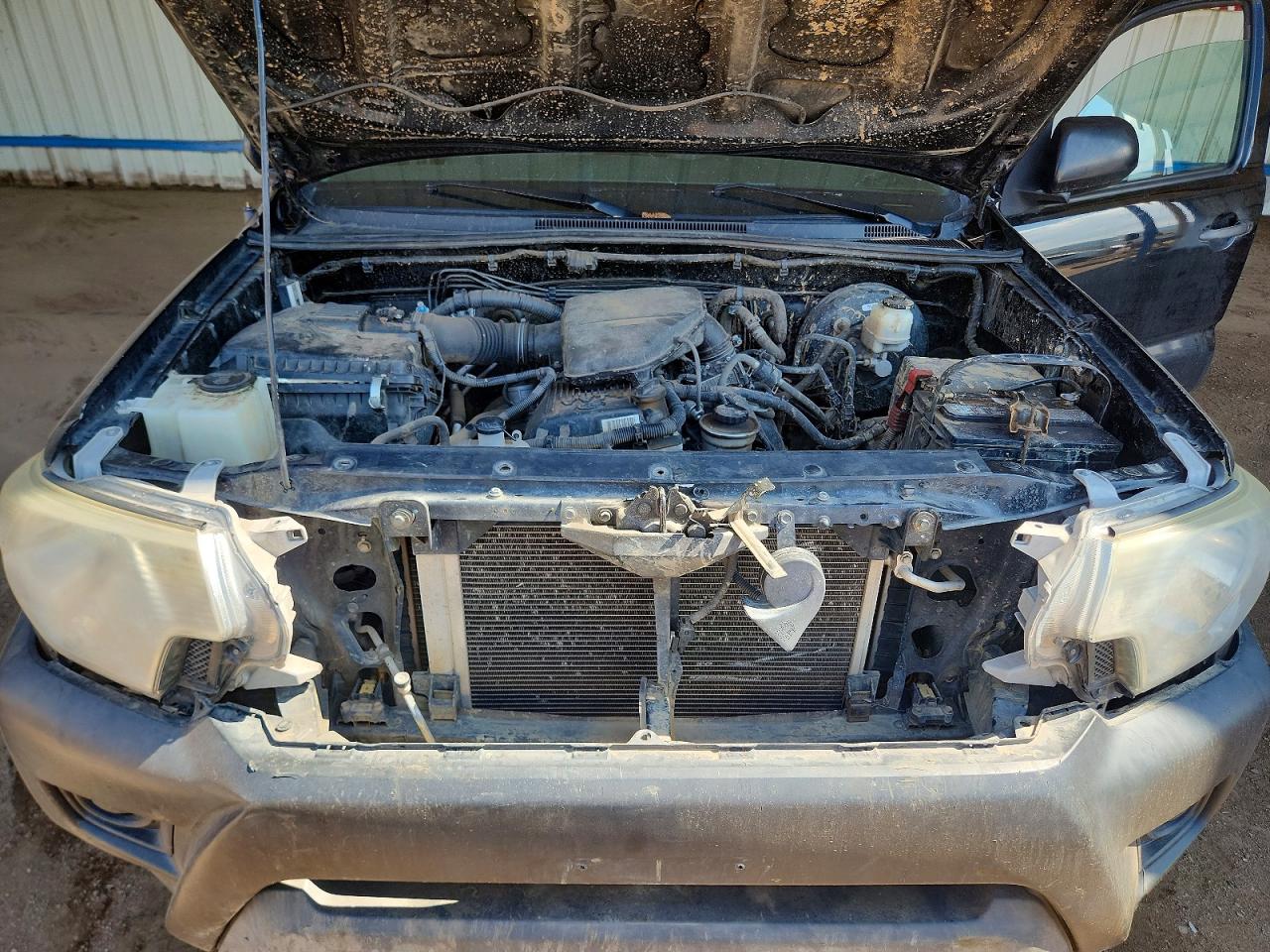 2013 Toyota Tacoma Access Cab Black vin: 5TFUX4ENXDX022822