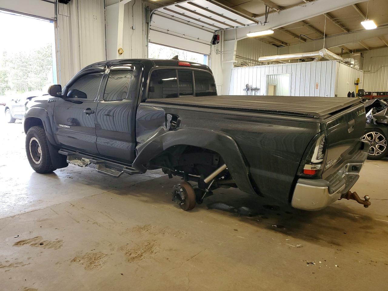 2014 Toyota Tacoma Access Cab Black vin: 5TFUX4ENXEX024605
