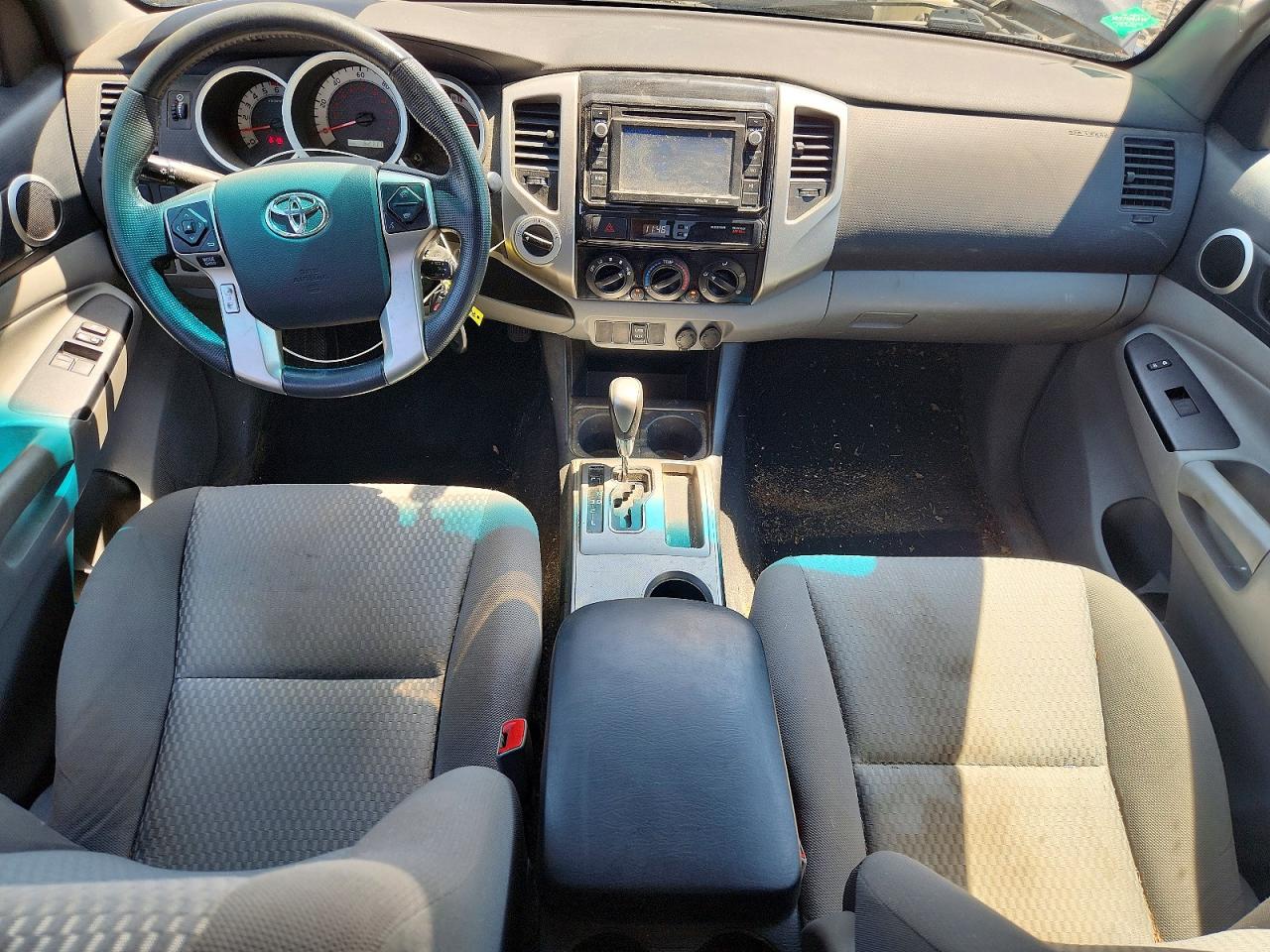 2014 Toyota Tacoma Access Cab Gray vin: 5TFUX4ENXEX028914