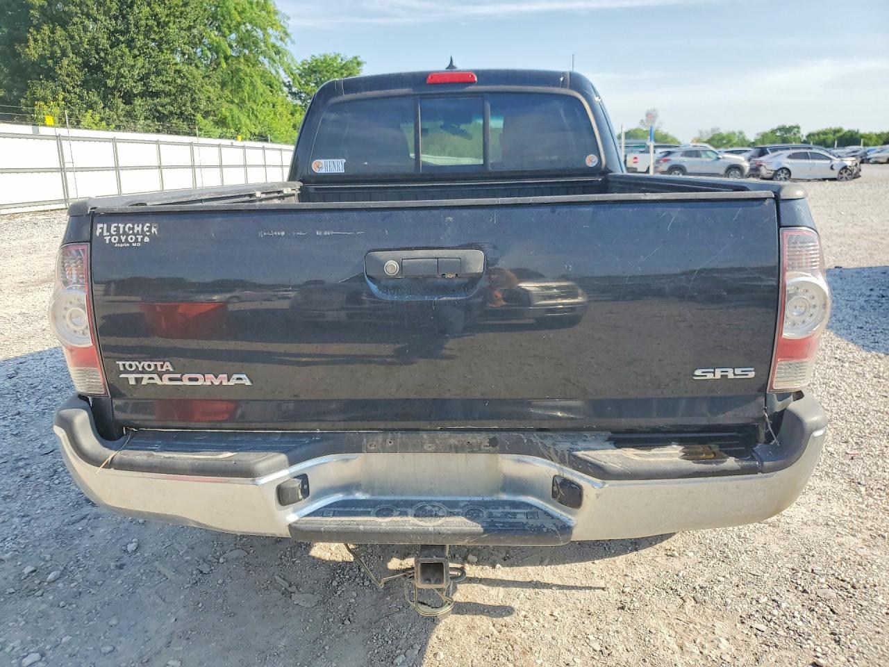 2015 Toyota Tacoma Black vin: 5TFUX4ENXFX038148