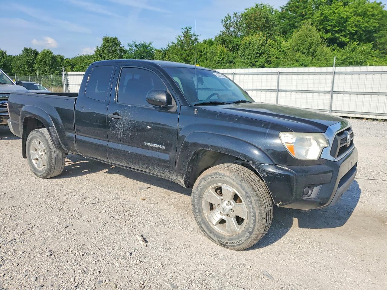 2015 Toyota Tacoma Black vin: 5TFUX4ENXFX038148