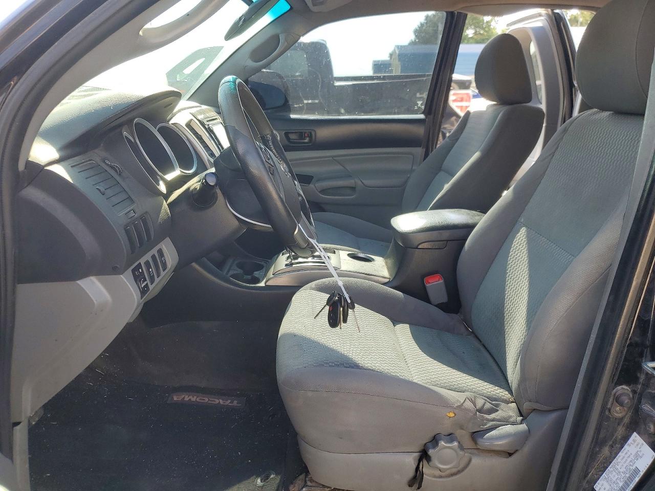 2015 Toyota Tacoma Black vin: 5TFUX4ENXFX038148