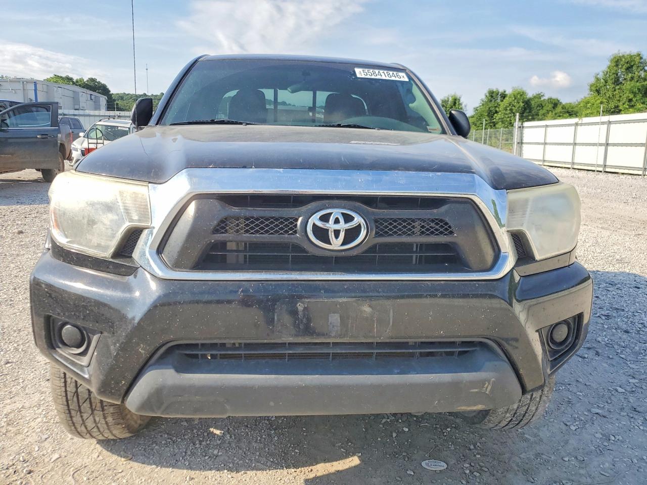 2015 Toyota Tacoma Black vin: 5TFUX4ENXFX038148