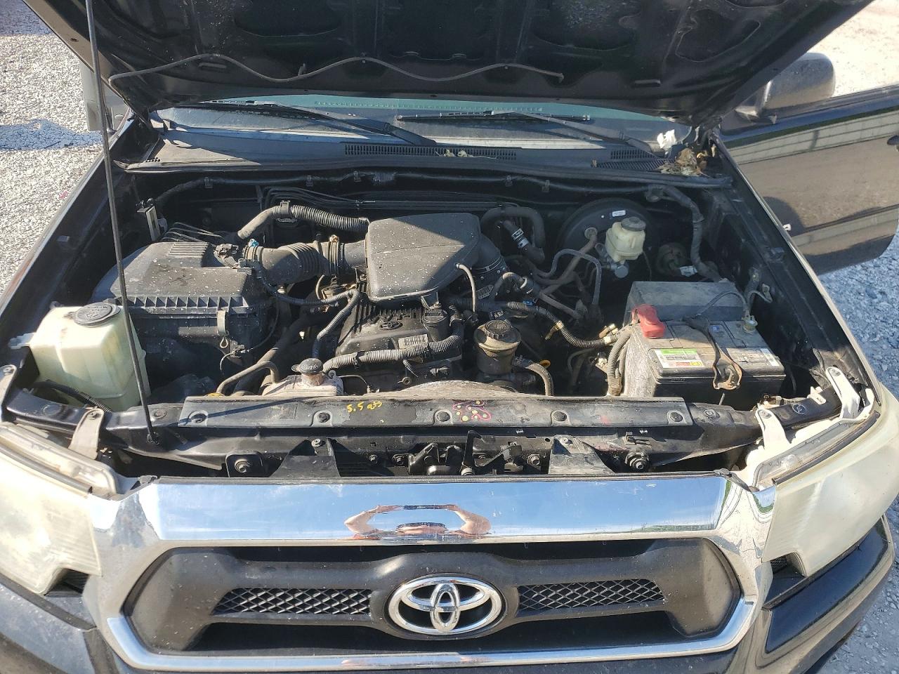 2015 Toyota Tacoma Black vin: 5TFUX4ENXFX038148