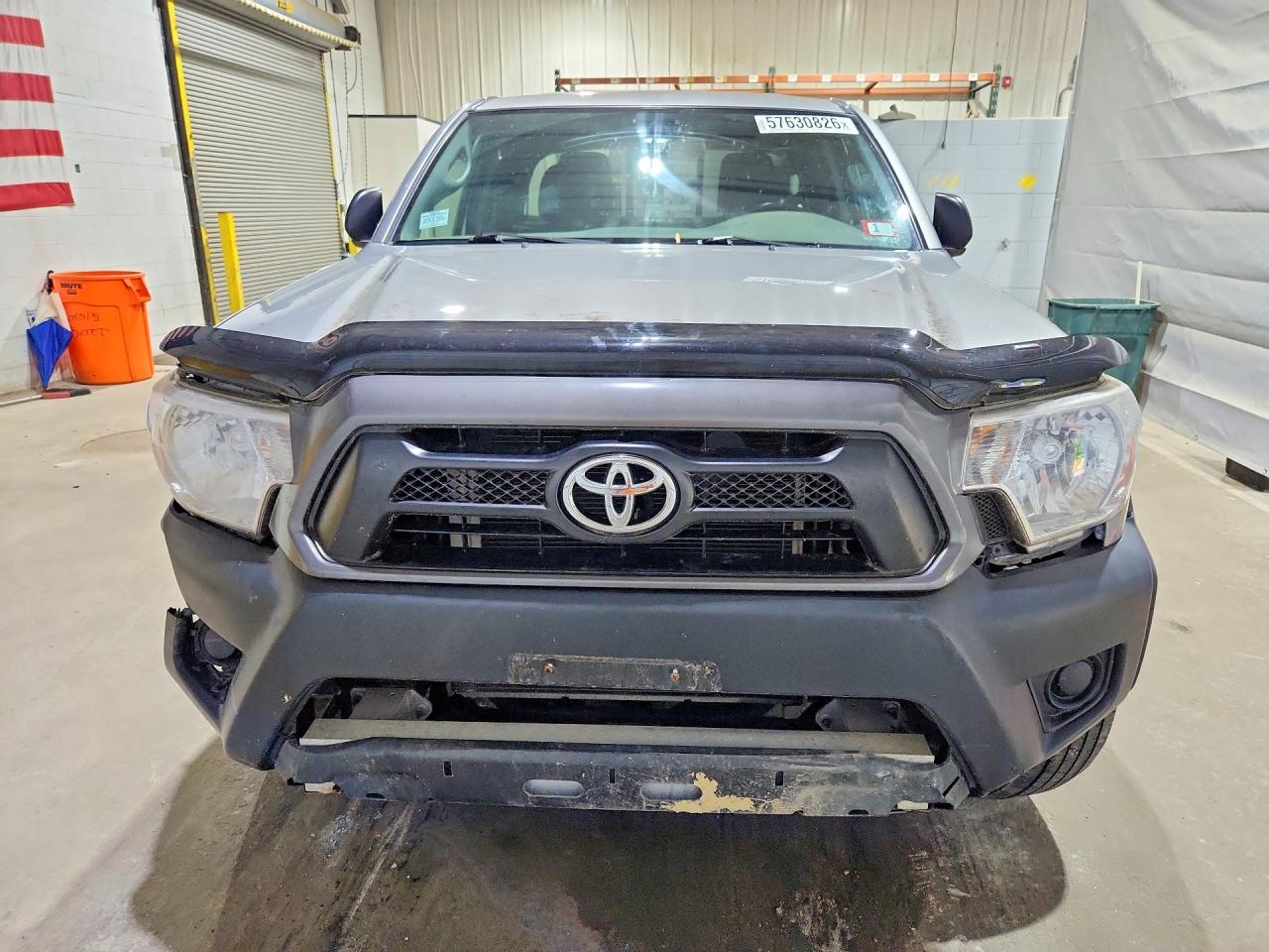 2015 Toyota Tacoma Access Cab Silver vin: 5TFUX4ENXFX038747