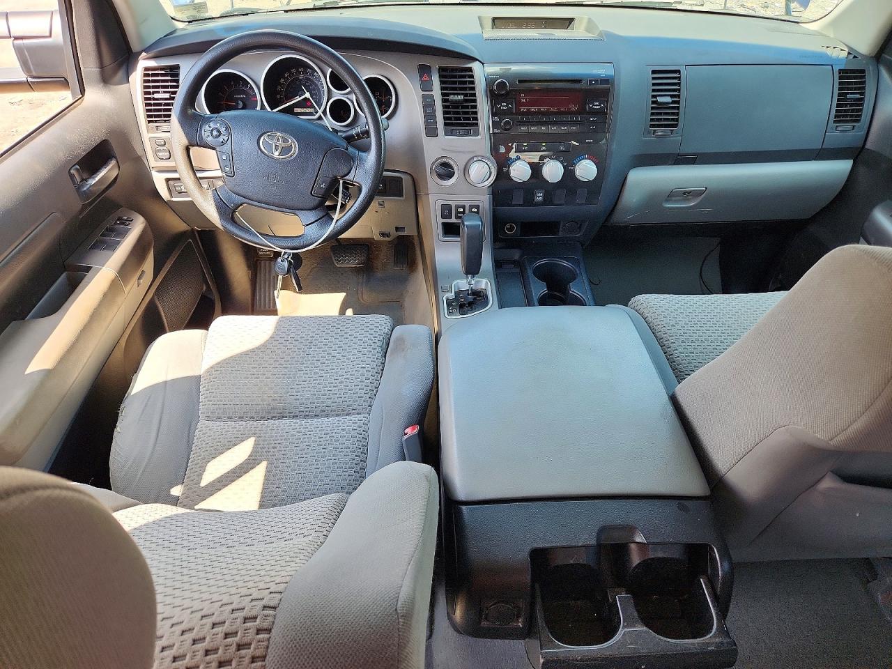2010 Toyota Tundra Double Cab Sr5 Blue vin: 5TFUY5F10AX103399