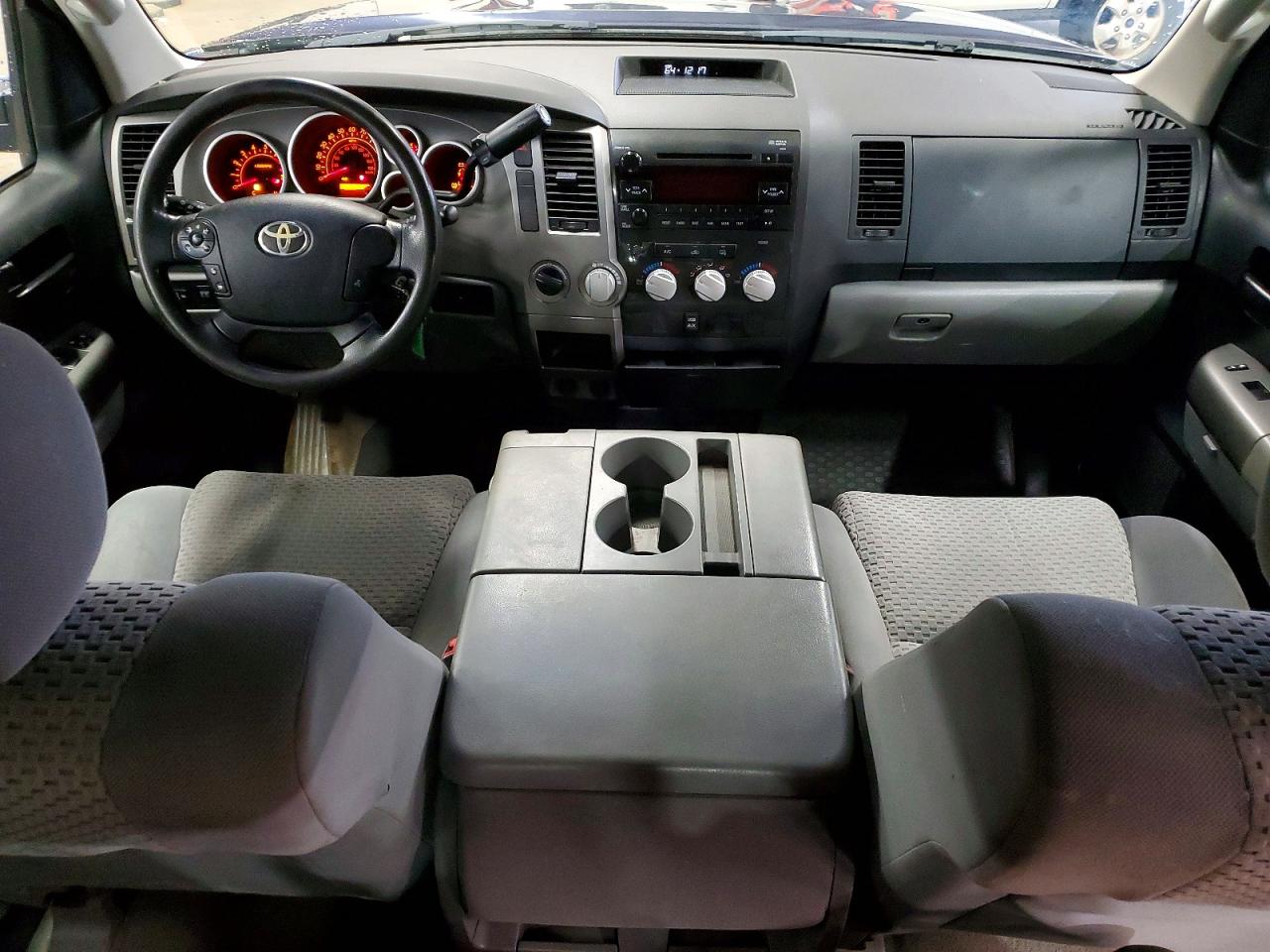 2011 Toyota Tundra Double Cab Sr5 Blue vin: 5TFUY5F10BX168870