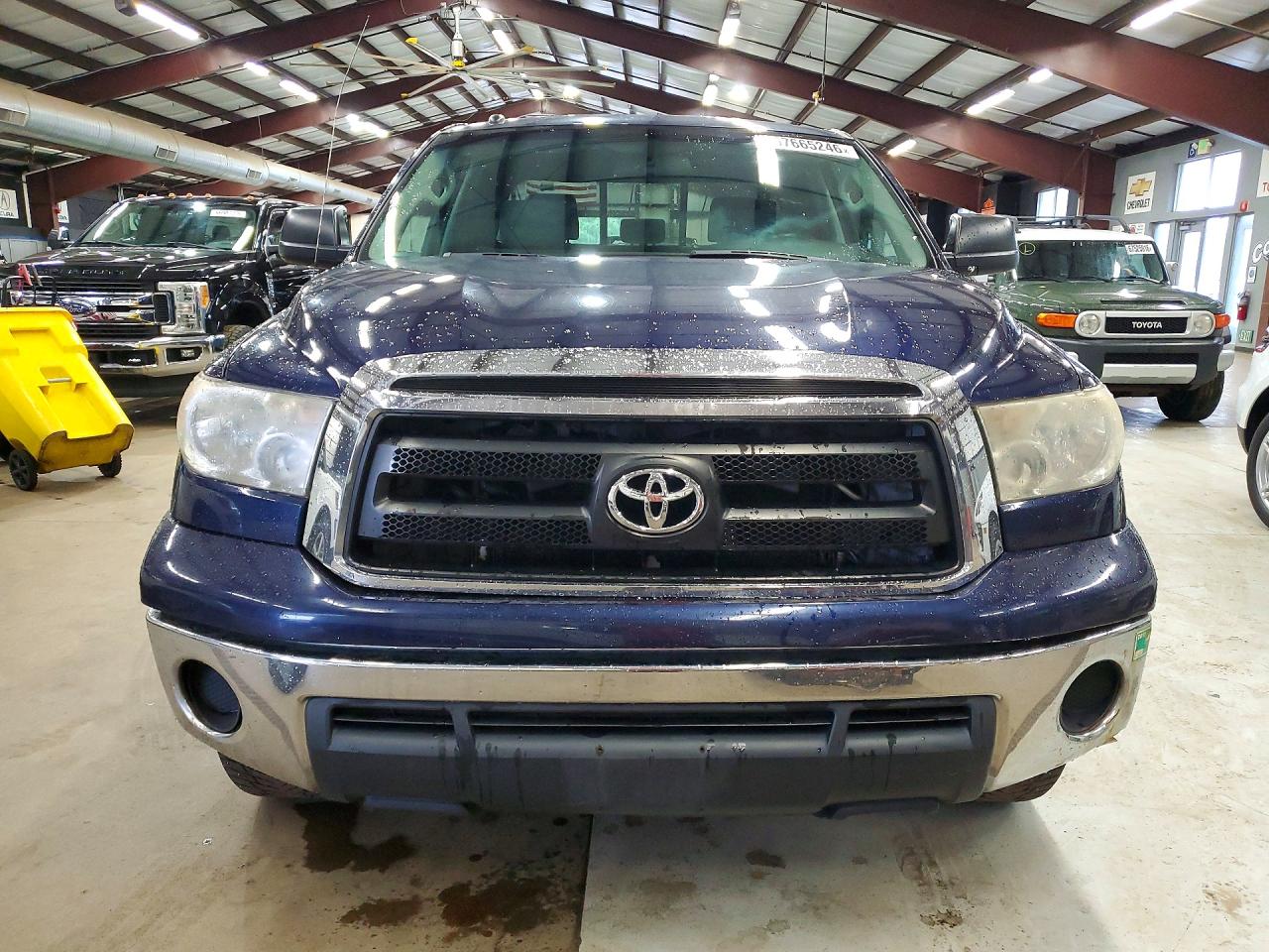 2011 Toyota Tundra Double Cab Sr5 Blue vin: 5TFUY5F10BX168870