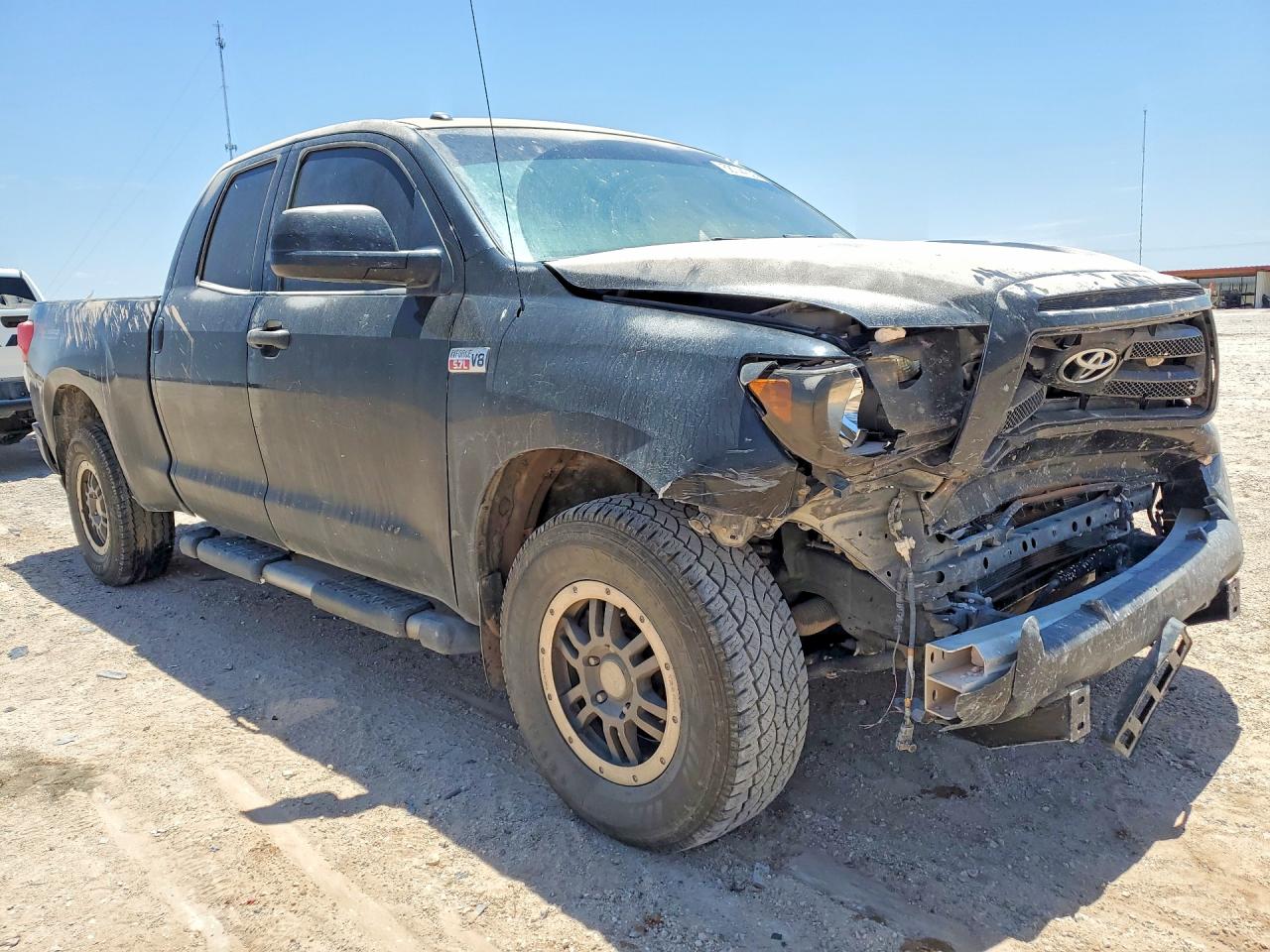 2011 Toyota Tundra Double Cab Sr5 Black vin: 5TFUY5F10BX202872