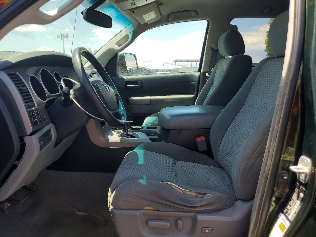 2011 Toyota Tundra Double Cab Sr5 Green vin: 5TFUY5F10BX205500