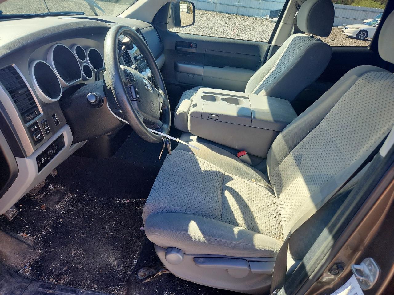 2013 Toyota Tundra Double Cab Sr5 Коричневый vin: 5TFUY5F10DX316969