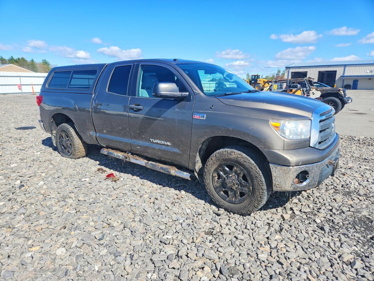 2013 Toyota Tundra Double Cab Sr5 Коричневый vin: 5TFUY5F10DX316969