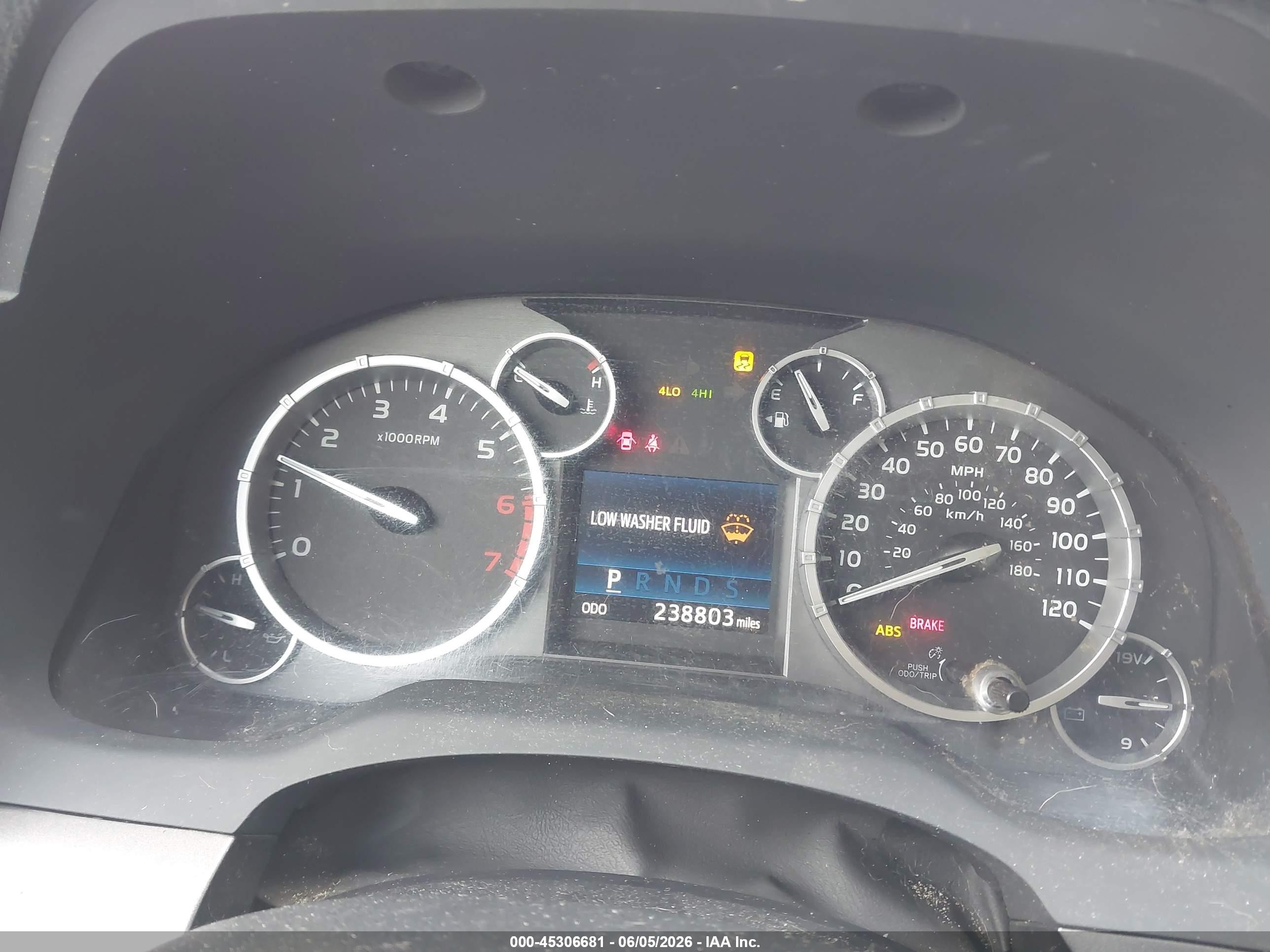 2014 Toyota Tundra Sr5 5.7l V8 Gray vin: 5TFUY5F10EX338410