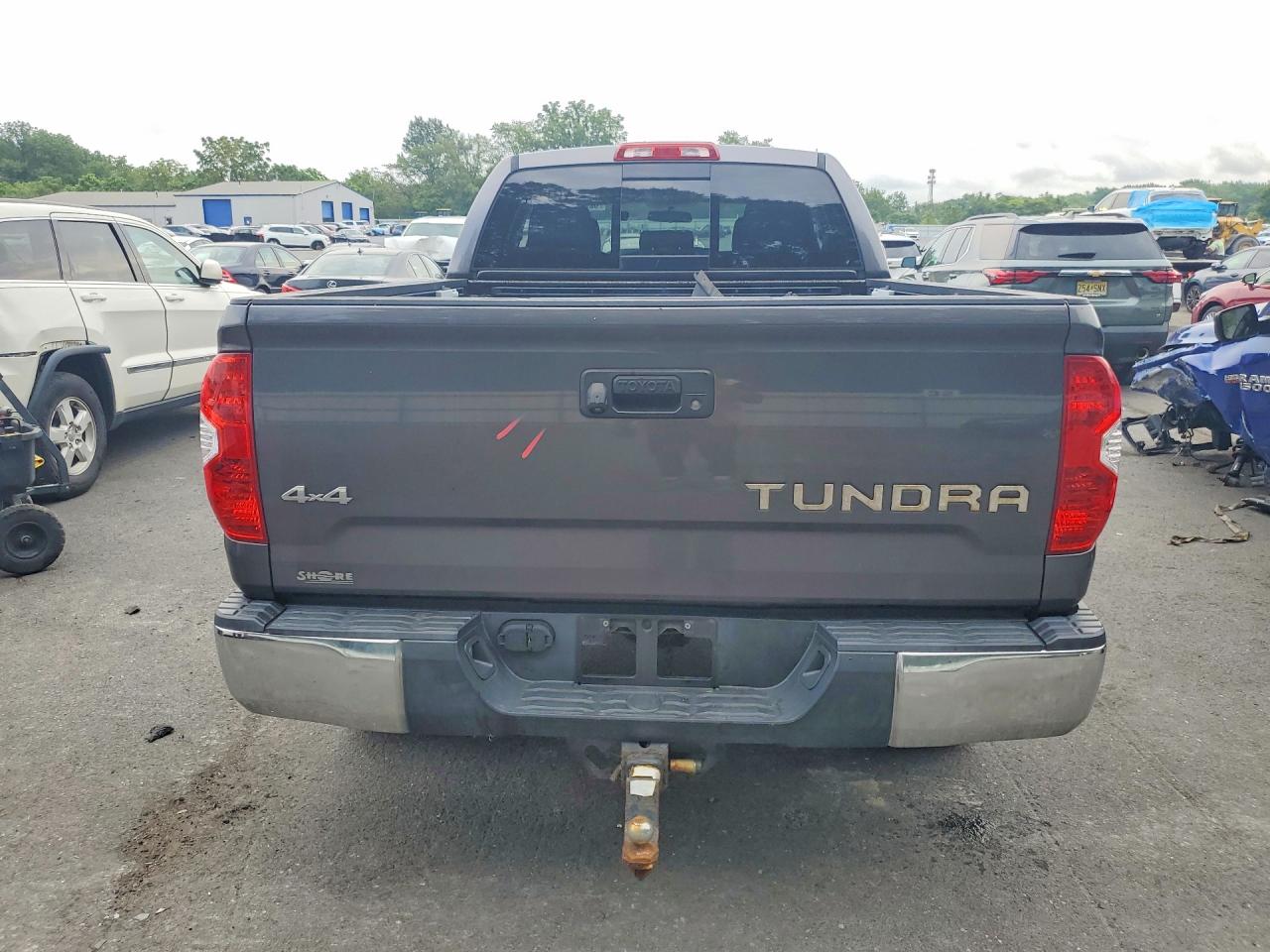 2015 Toyota Tundra Sr5 Gray vin: 5TFUY5F10FX446317