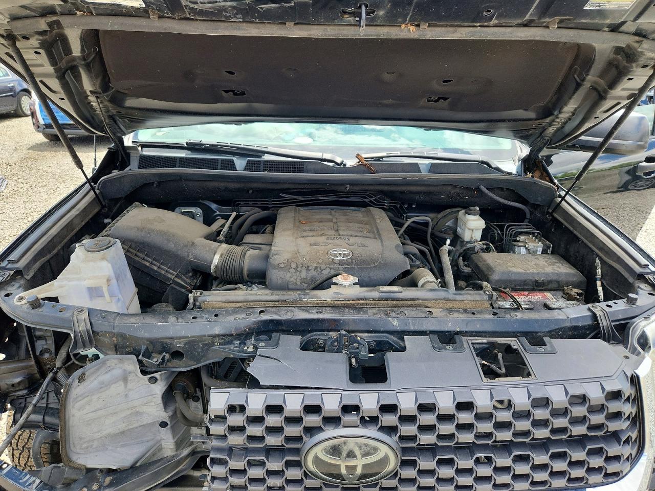 2018 Toyota Tundra Sr5 Gray vin: 5TFUY5F10JX690865