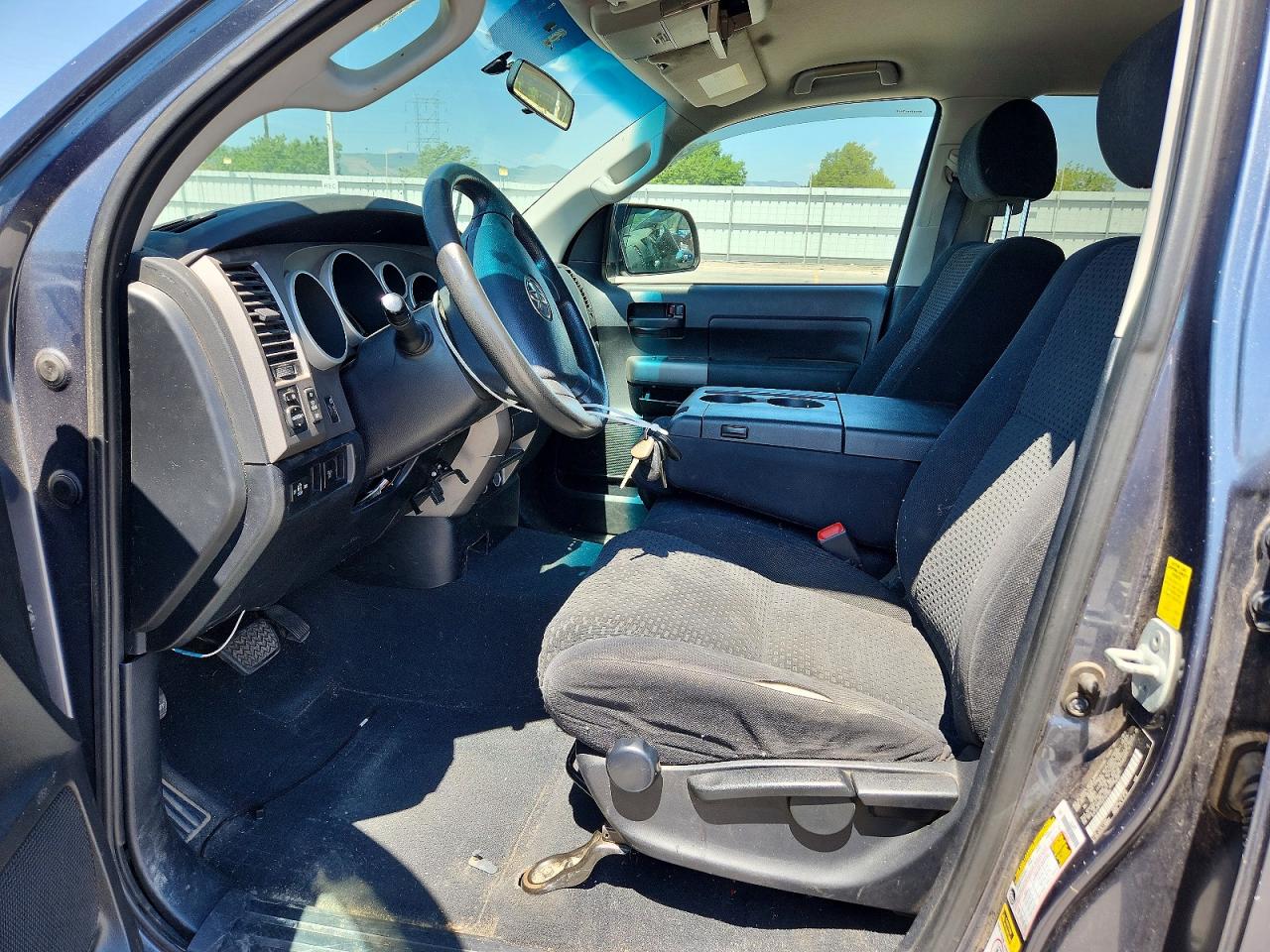 2010 Toyota Tundra Double Cab Sr5 Gray vin: 5TFUY5F11AX102360