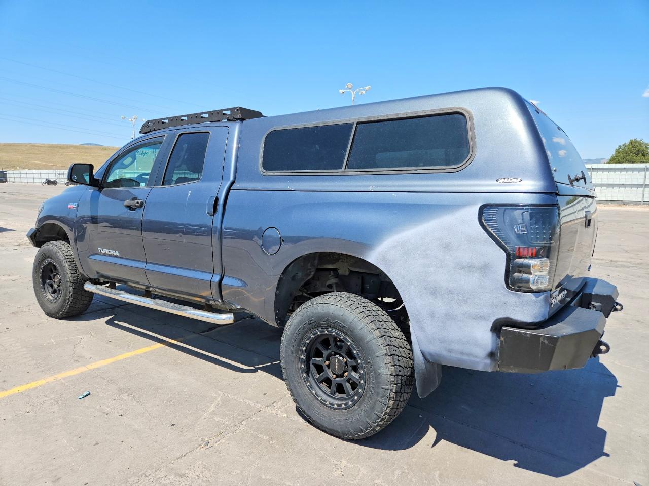 2010 Toyota Tundra Double Cab Sr5 Gray vin: 5TFUY5F11AX102360