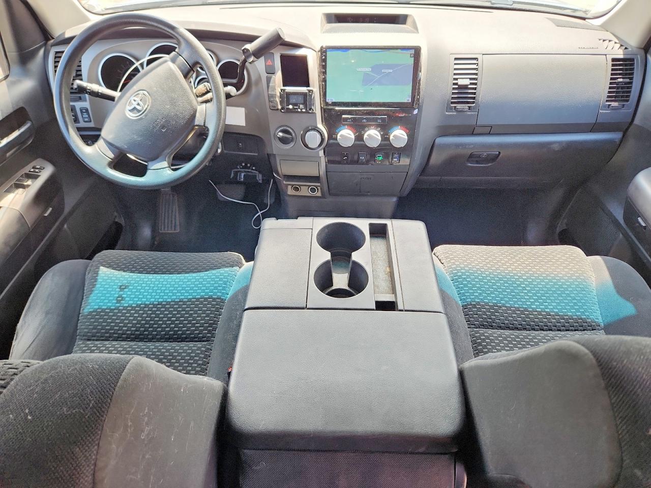 2010 Toyota Tundra Double Cab Sr5 Gray vin: 5TFUY5F11AX102360
