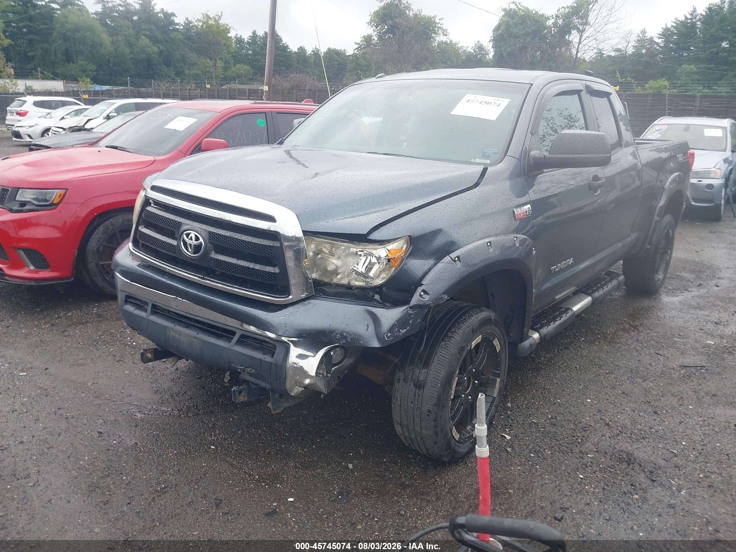 2010 Toyota Tundra Grade 5.7l V8 Синий vin: 5TFUY5F11AX104707