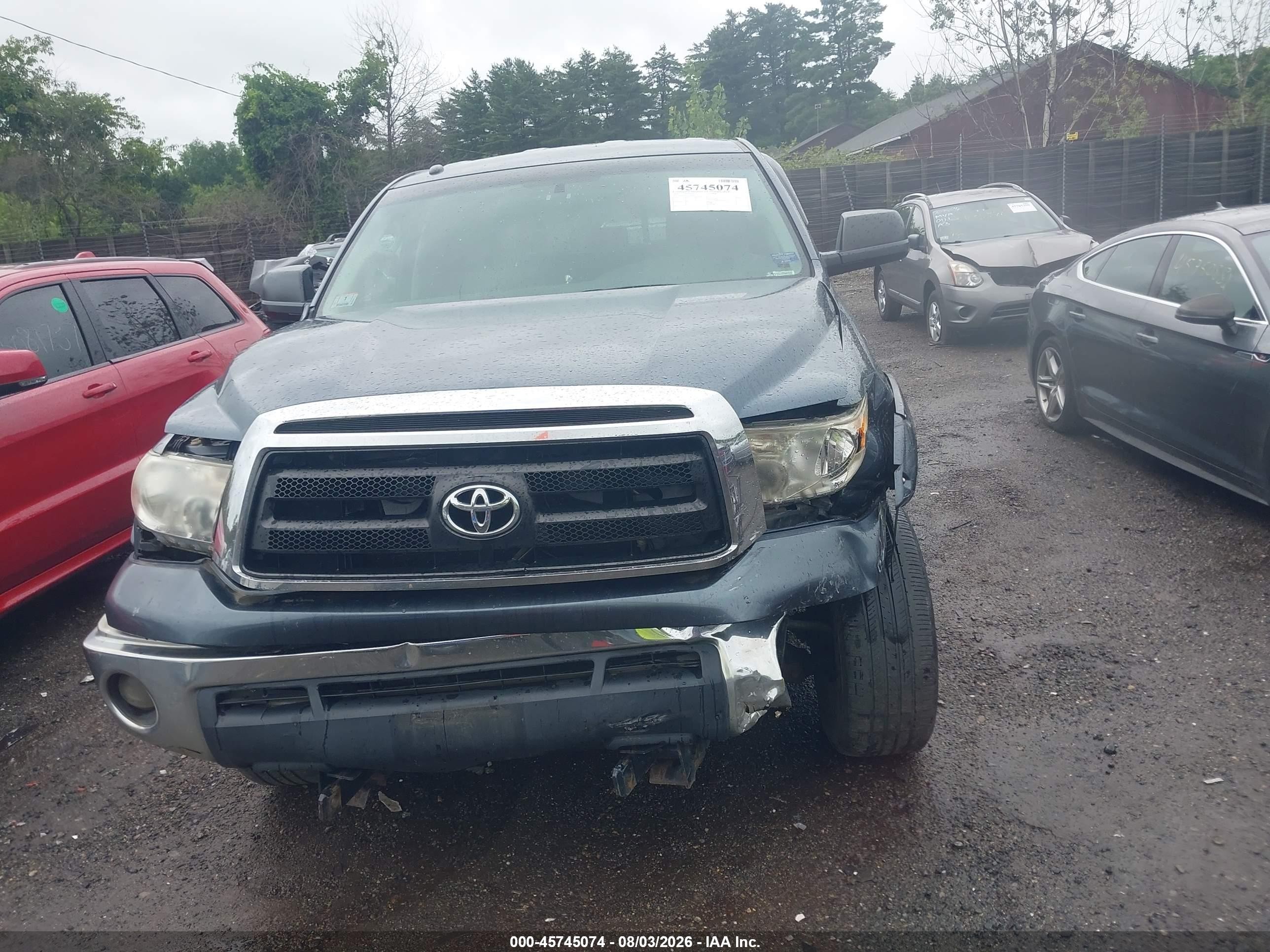 2010 Toyota Tundra Grade 5.7l V8 Синий vin: 5TFUY5F11AX104707
