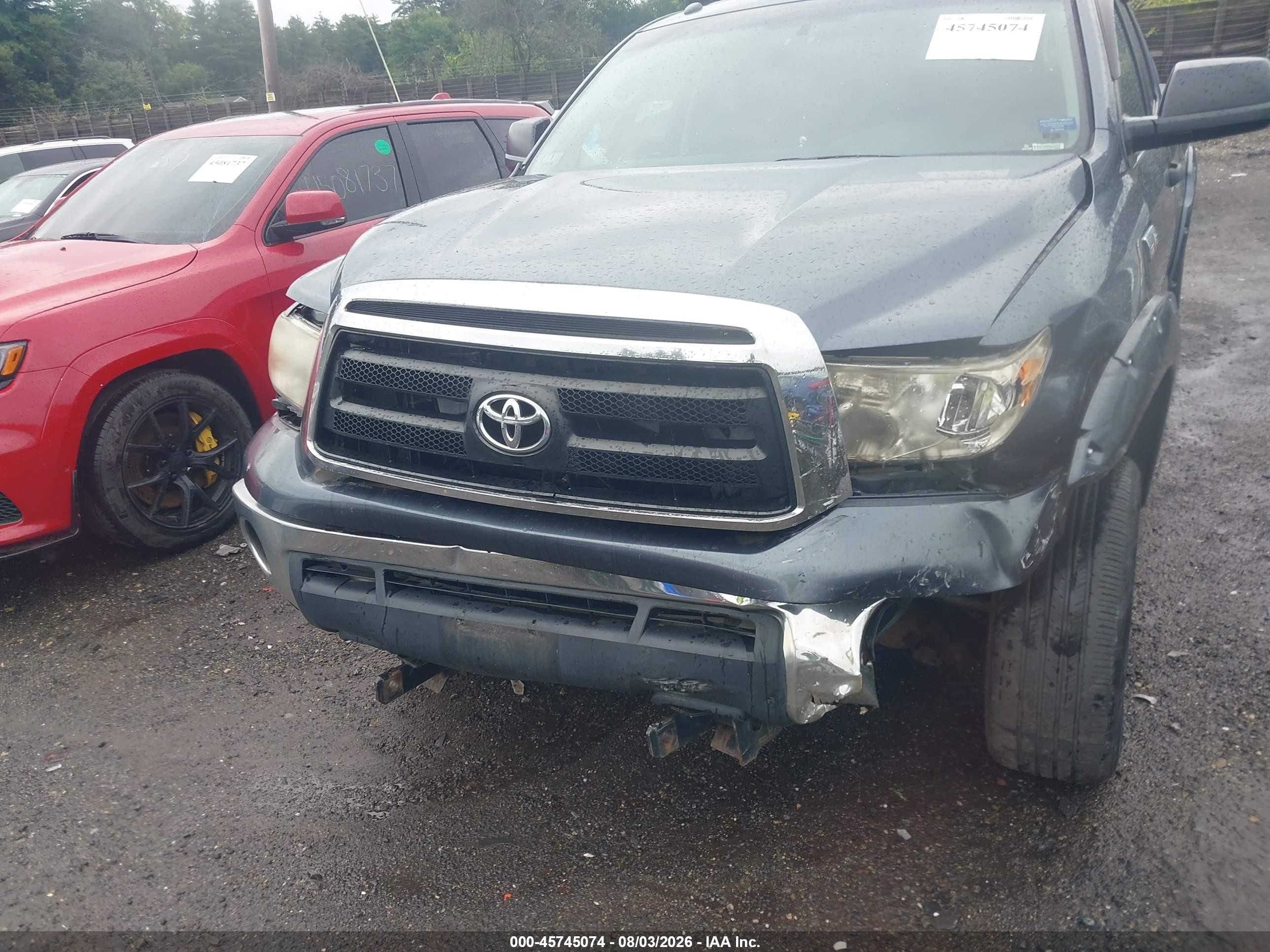 2010 Toyota Tundra Grade 5.7l V8 Синий vin: 5TFUY5F11AX104707