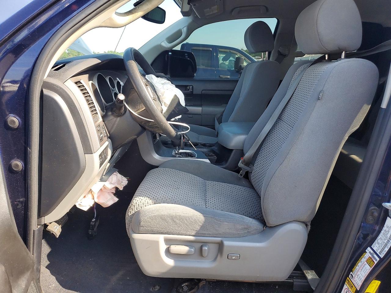 2012 Toyota Tundra Double Cab Sr5 Blue vin: 5TFUY5F11CX229354