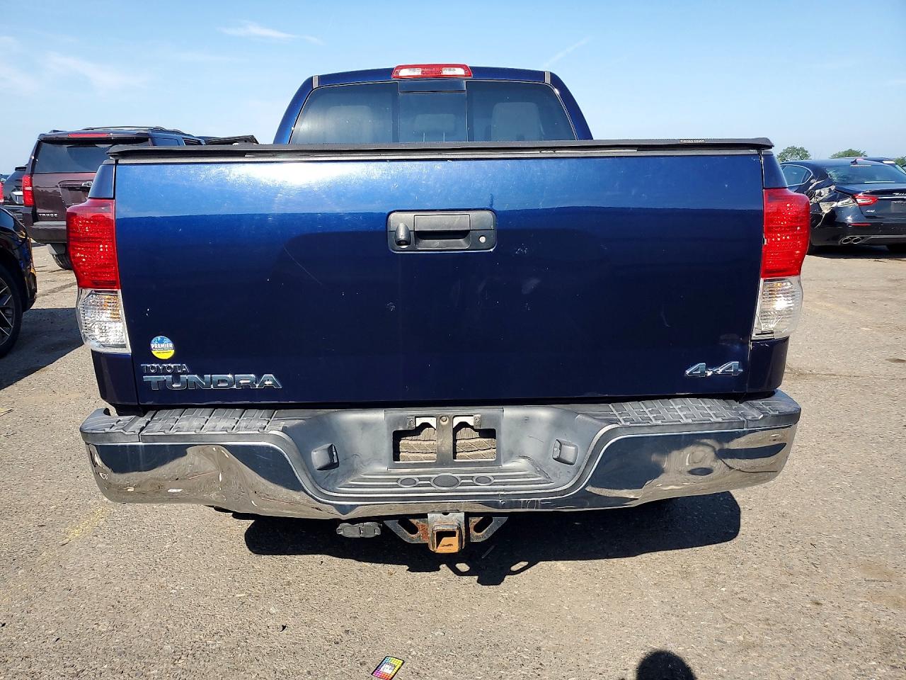 2012 Toyota Tundra Double Cab Sr5 Blue vin: 5TFUY5F11CX229354