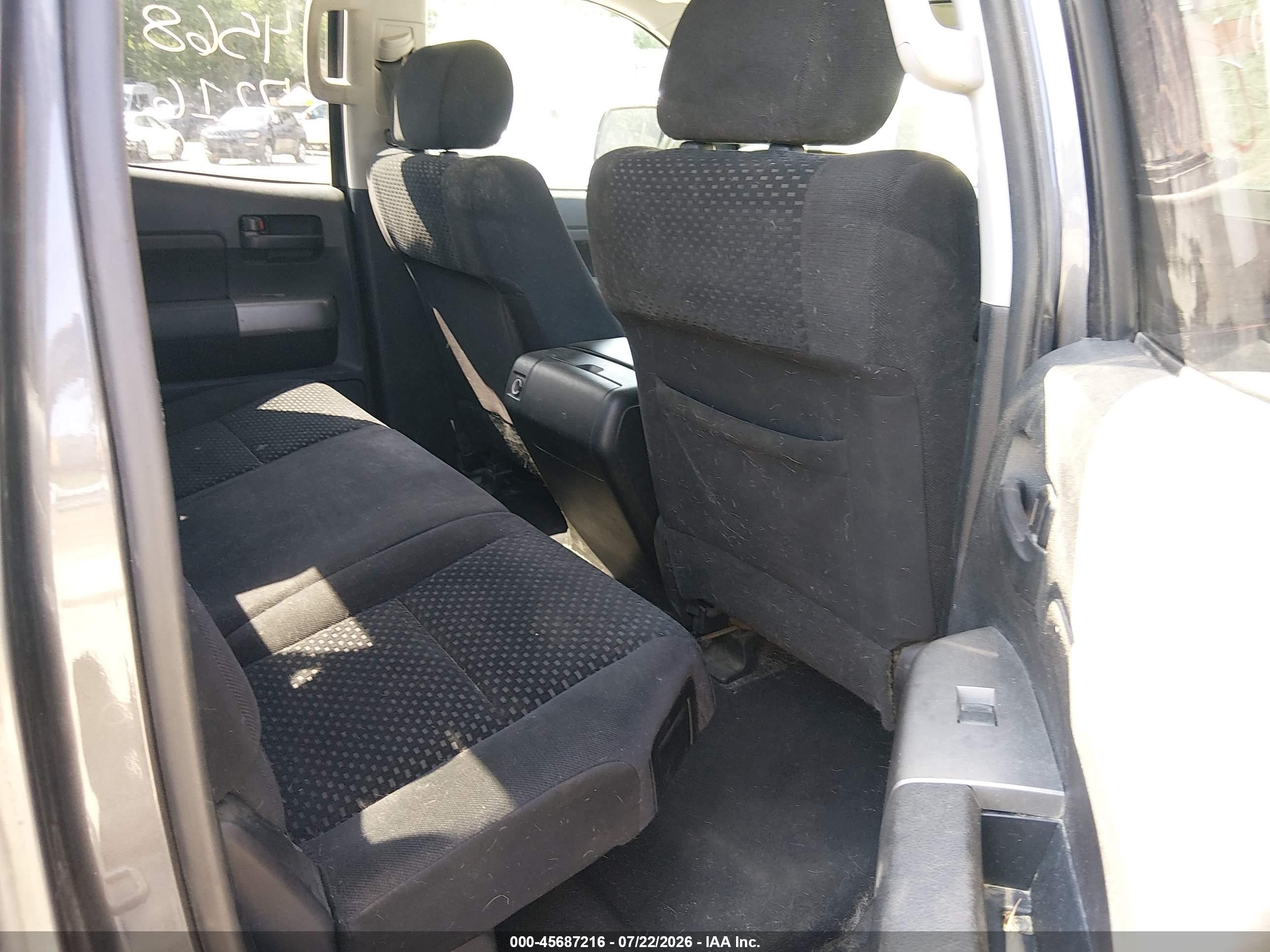 2012 Toyota Tundra Grade 5.7l V8 Gray vin: 5TFUY5F11CX246350