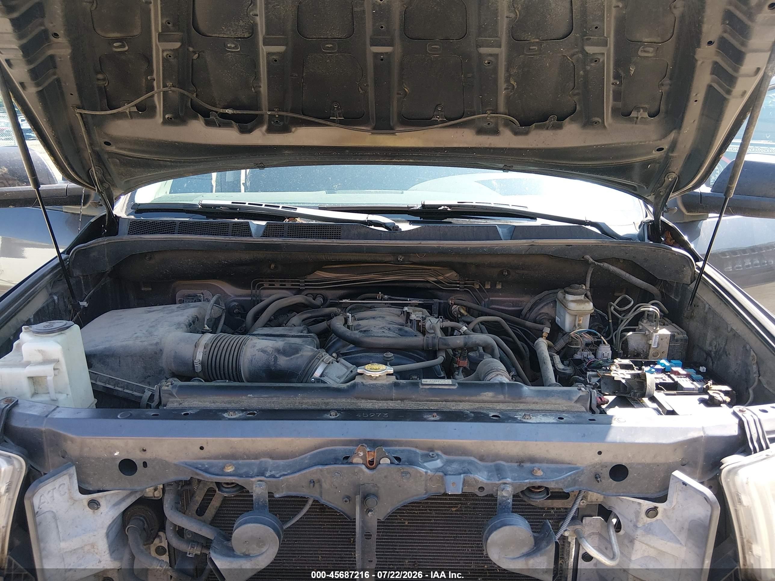 2012 Toyota Tundra Grade 5.7l V8 Gray vin: 5TFUY5F11CX246350
