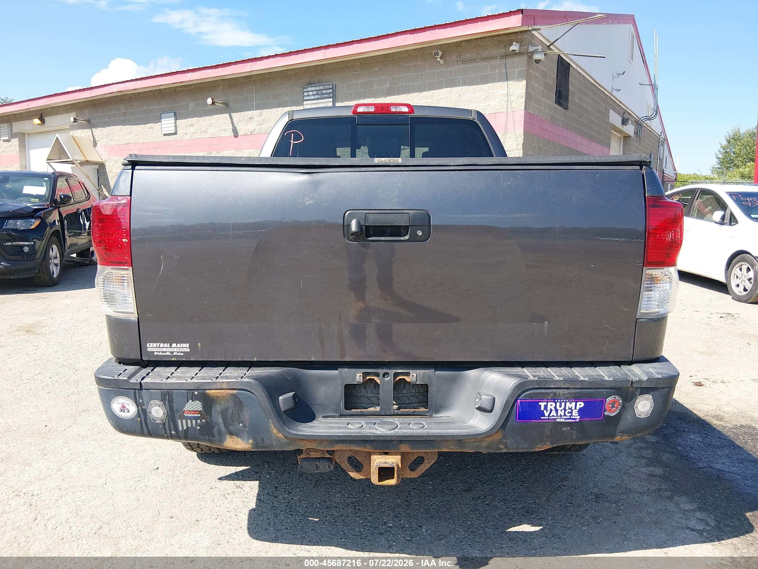 2012 Toyota Tundra Grade 5.7l V8 Gray vin: 5TFUY5F11CX246350