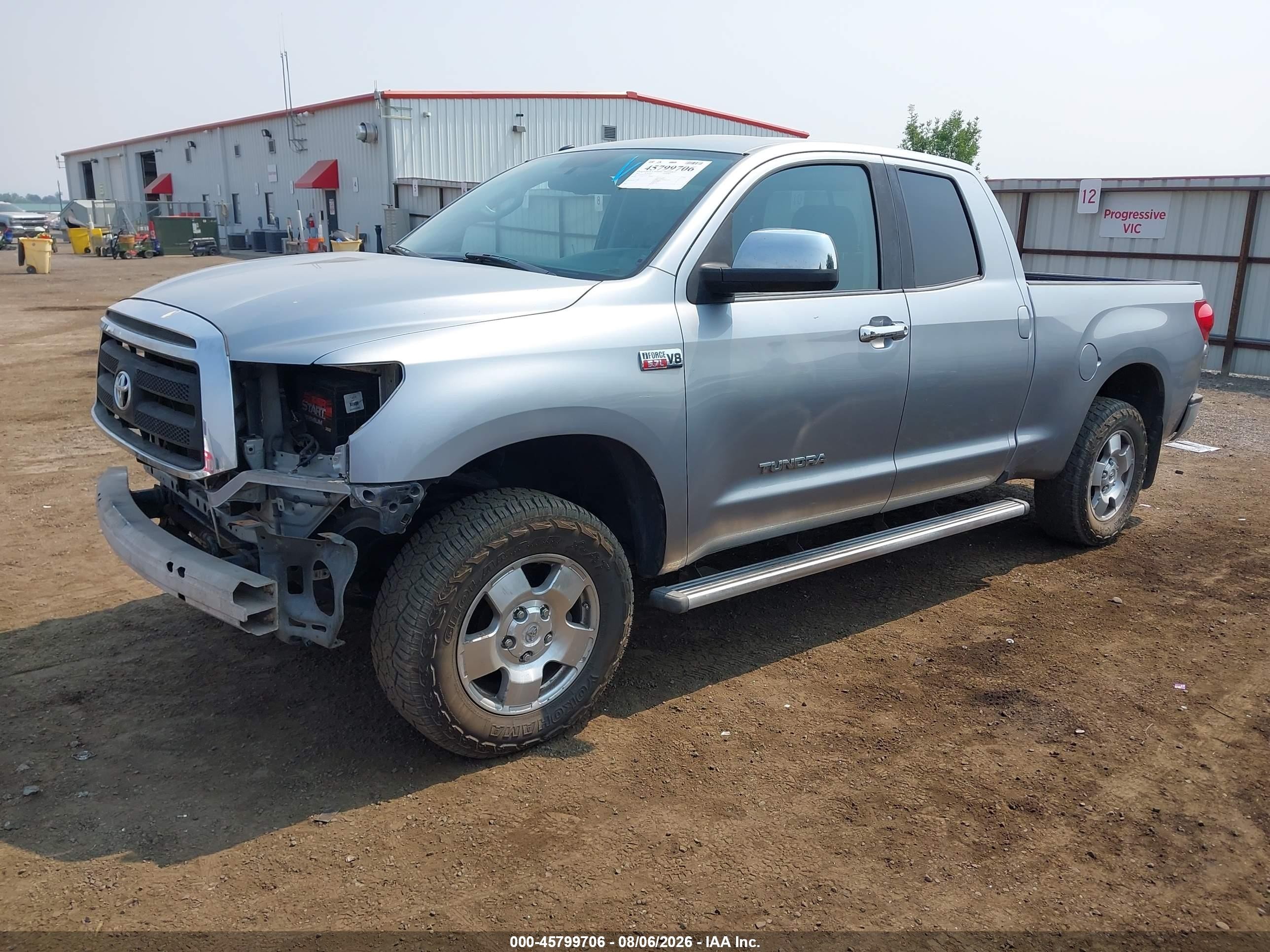 2013 Toyota Tundra Grade 5.7l V8 Silver vin: 5TFUY5F11DX311036