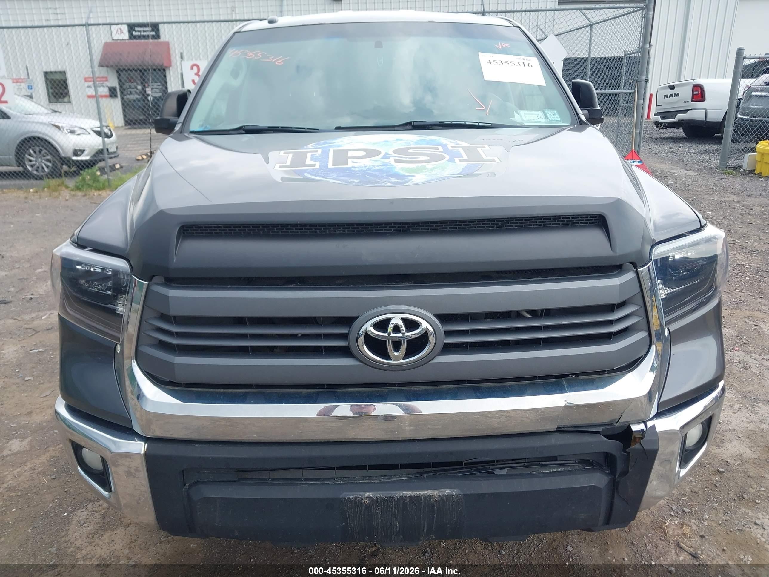 2014 Toyota Tundra Sr5 5.7l V8 Gray vin: 5TFUY5F11EX357337