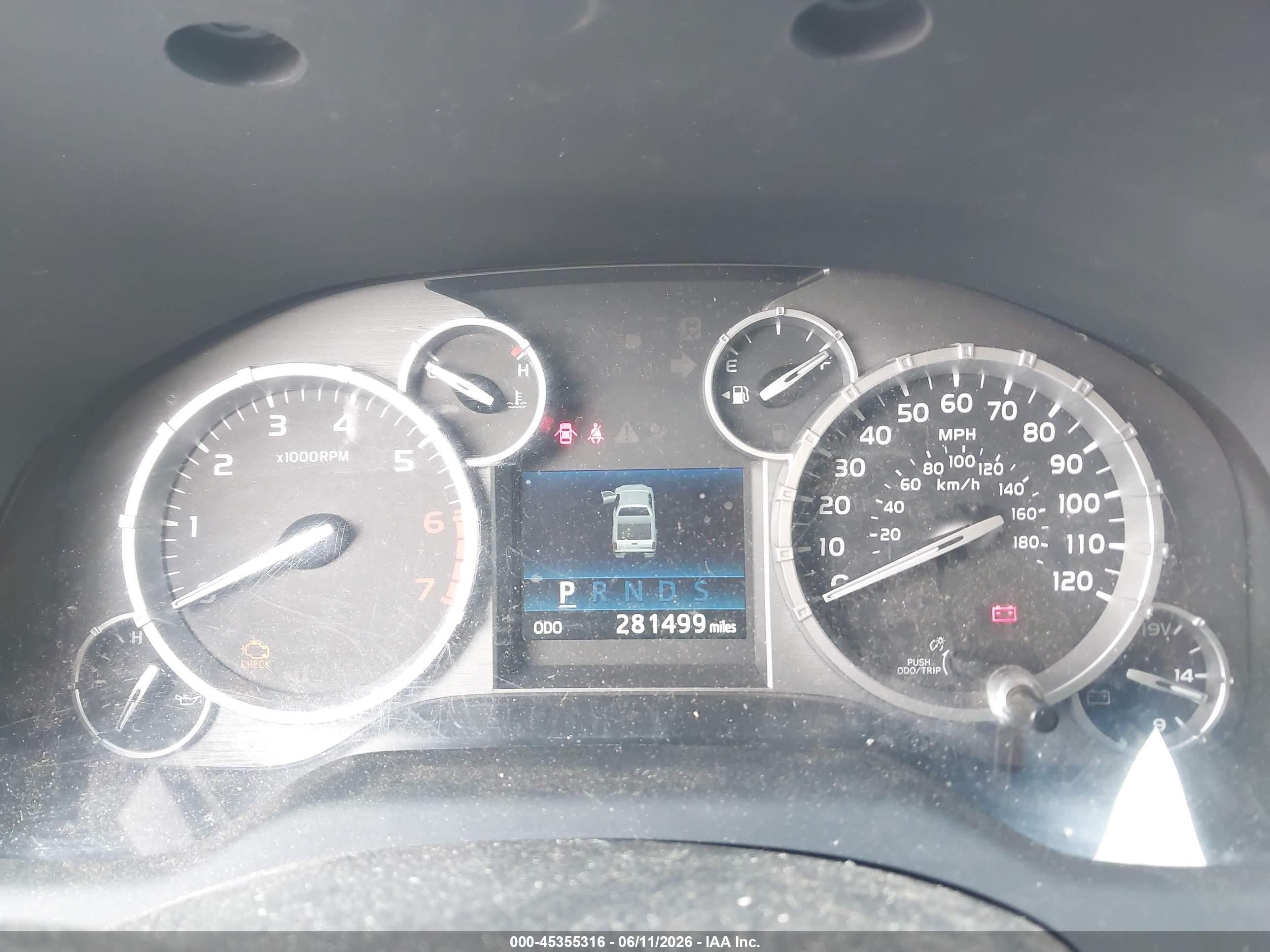 2014 Toyota Tundra Sr5 5.7l V8 Gray vin: 5TFUY5F11EX357337