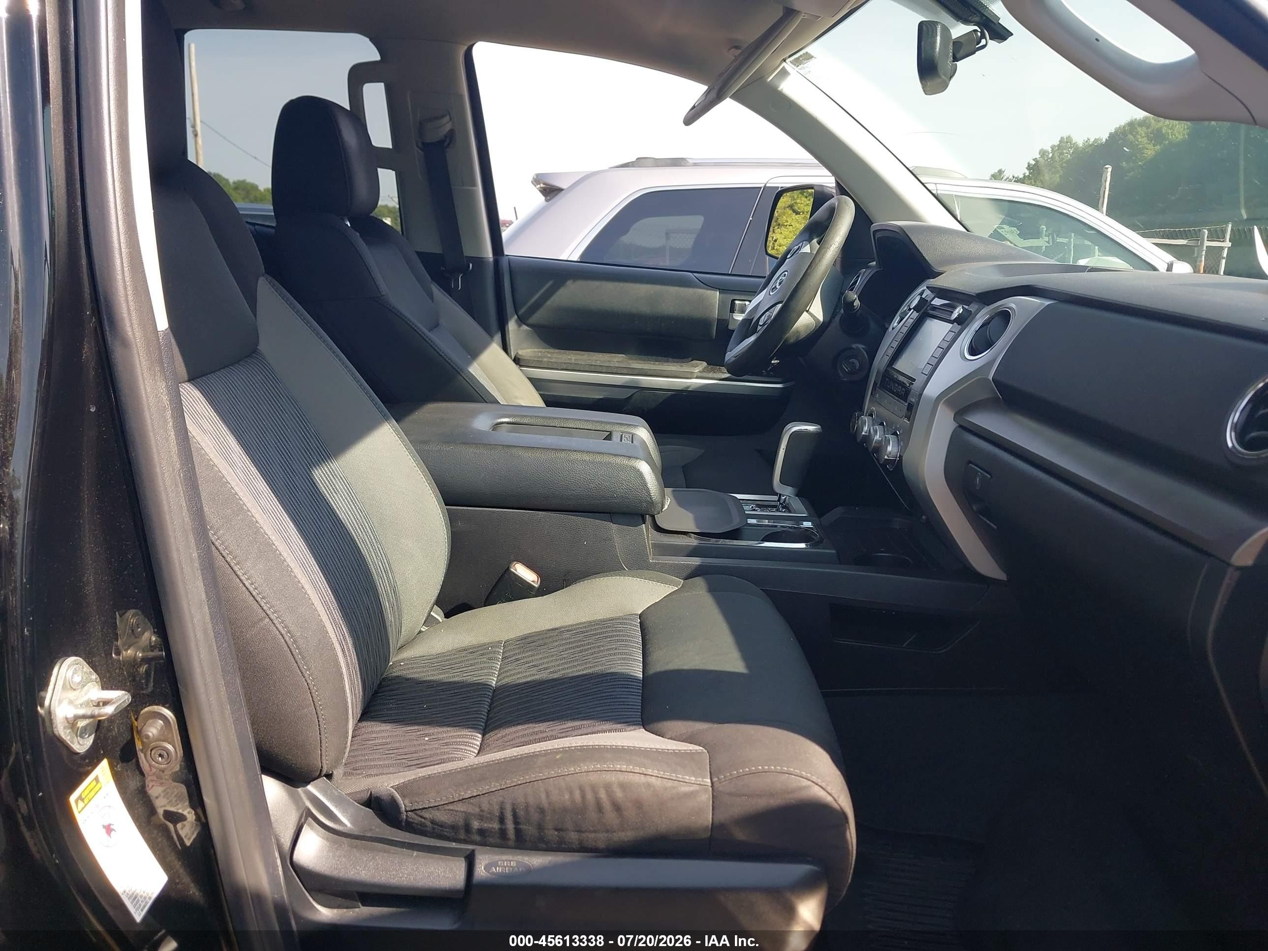 2014 Toyota Tundra Sr5 5.7l V8 Black vin: 5TFUY5F11EX410375